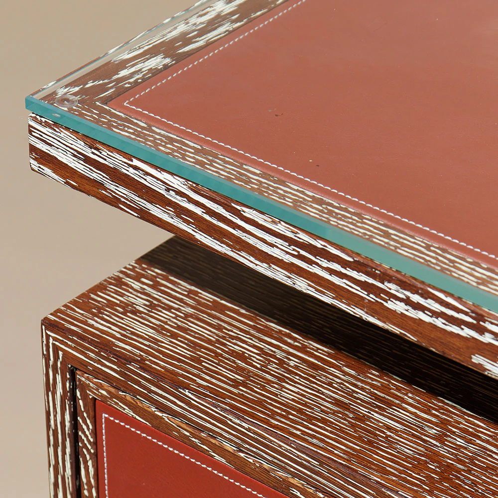 Emile Side Table - Pickled Padouk - Image 4