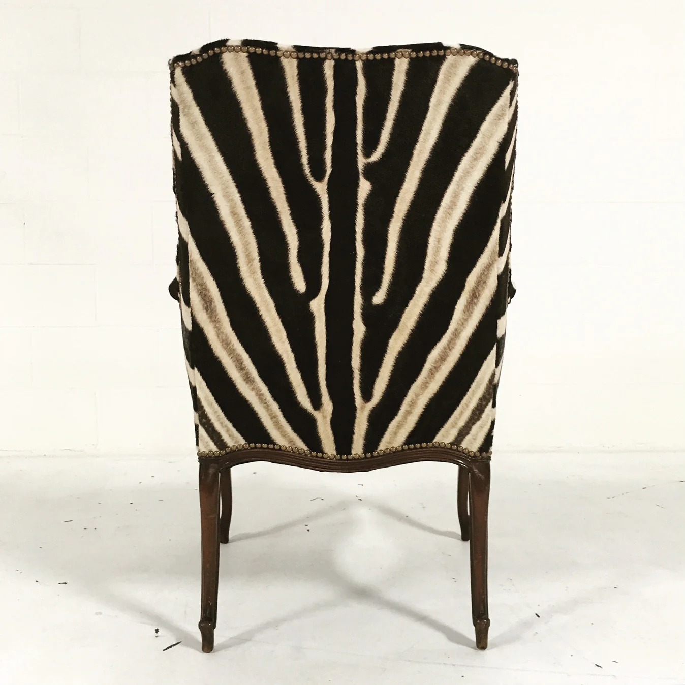 English Wingback in Zebra Hide - Image 6