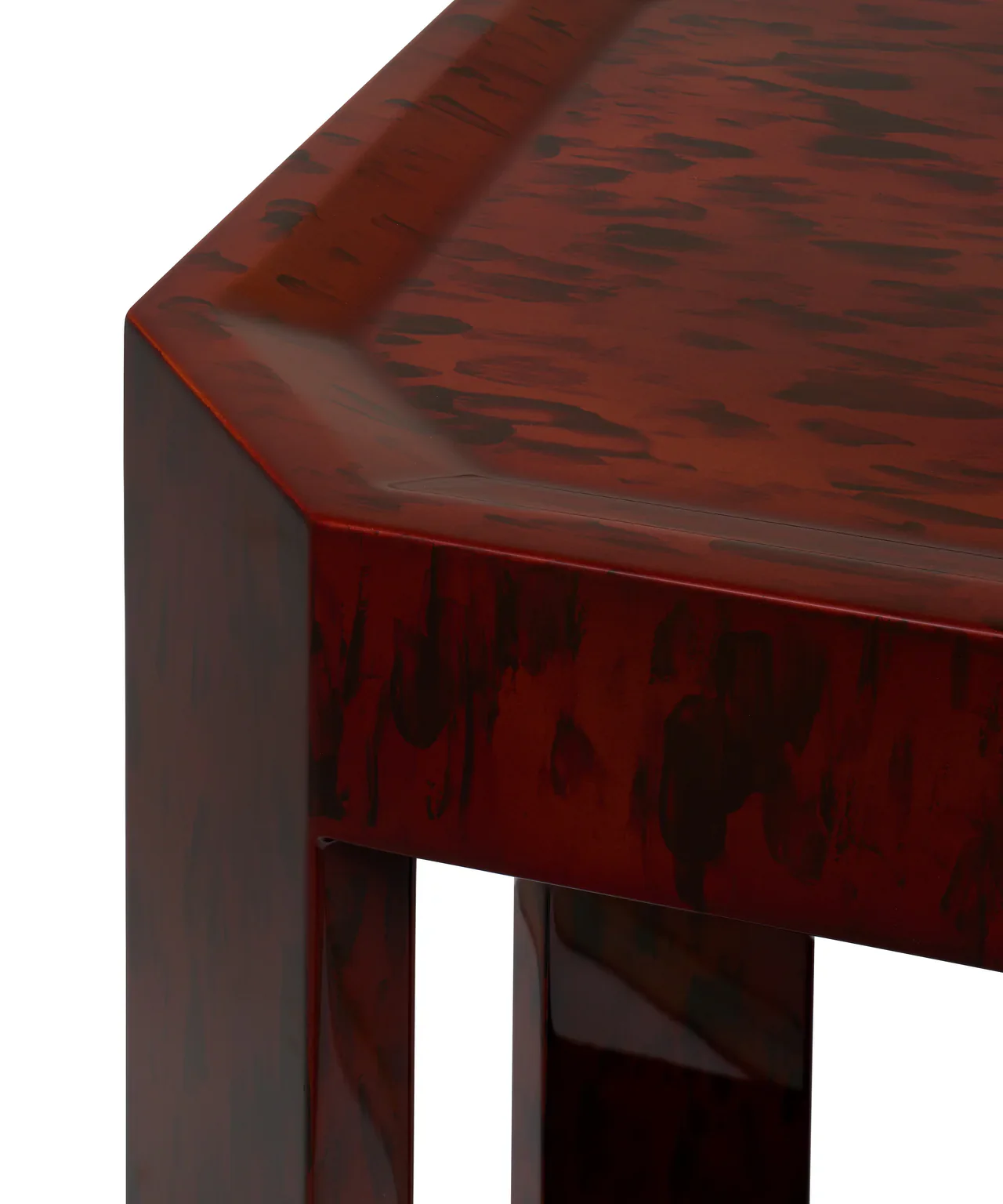 Felix Drink Table | Brown Tortiseshell - Image 2