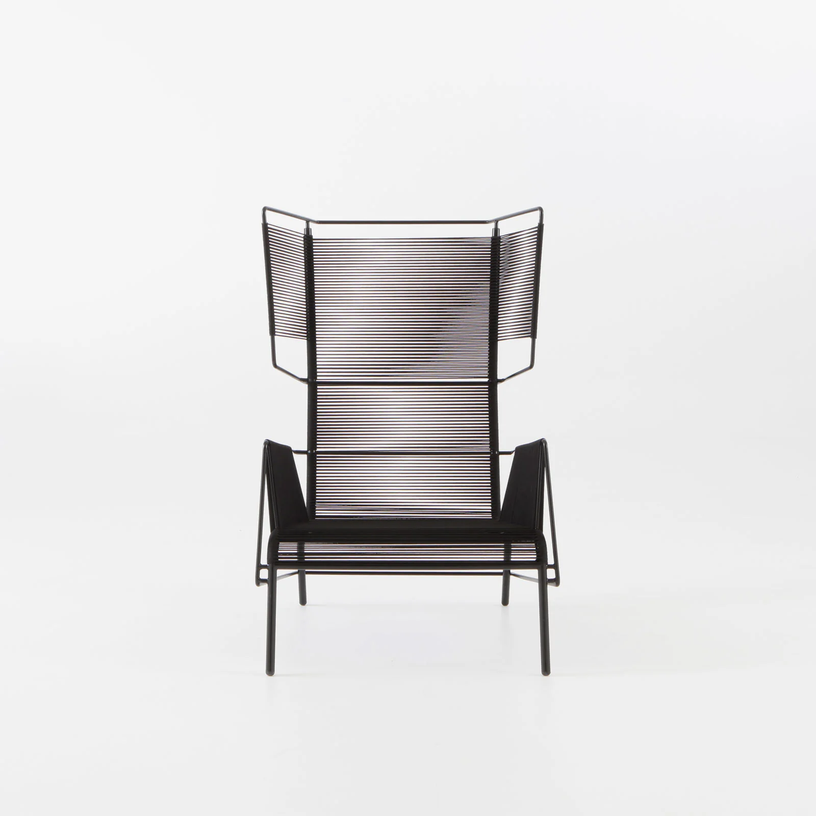 Fifty Outdoor Armchair, Black - Image 6
