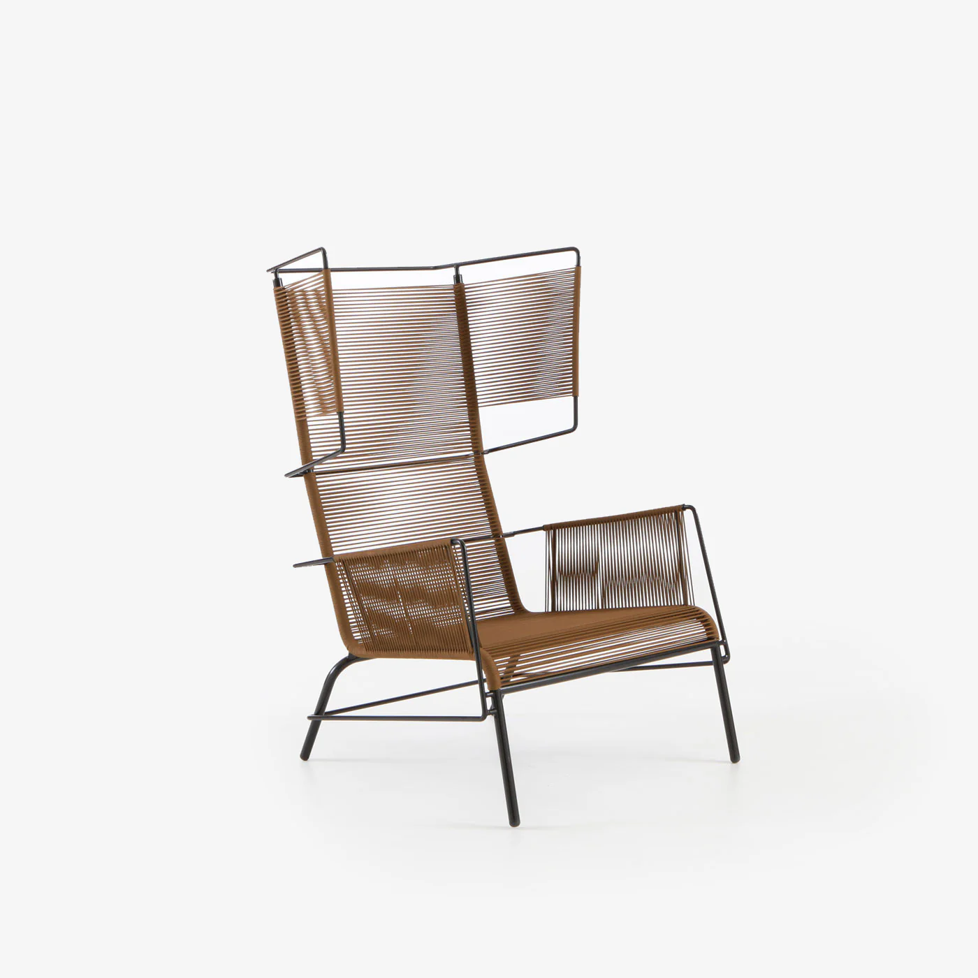 Fifty Outdoor Armchair, Brown - Image 3