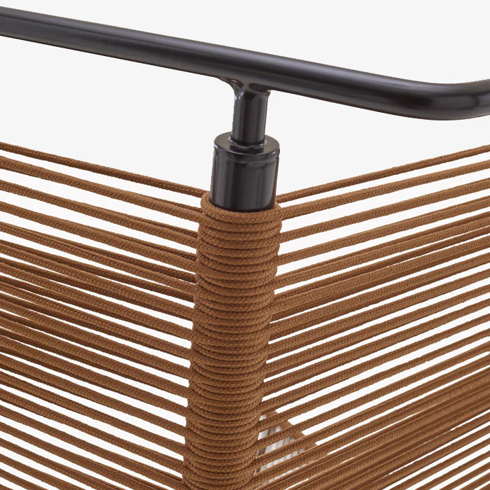 Fifty Outdoor Armchair, Brown - Image 7