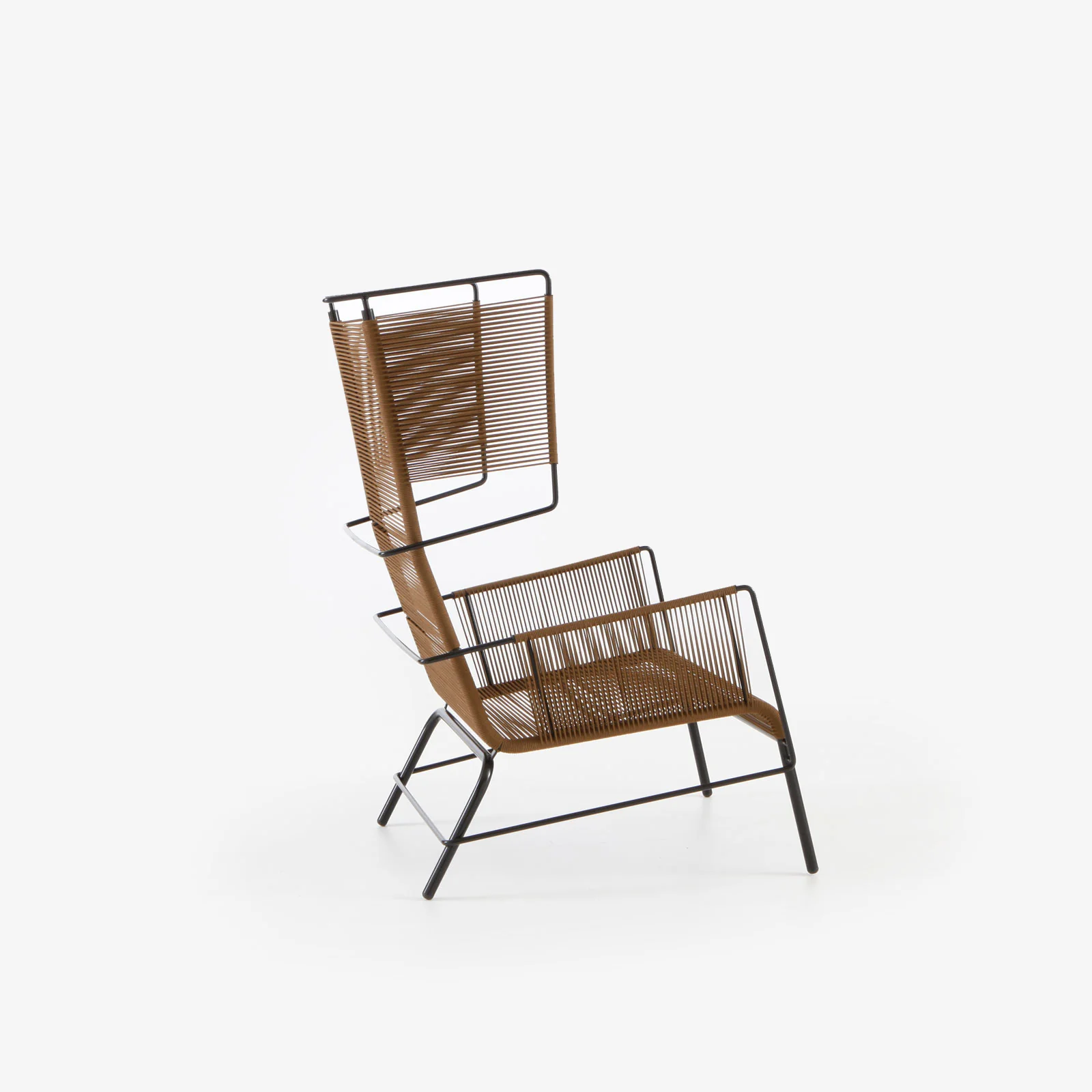 Fifty Outdoor Armchair, Brown - Image 9