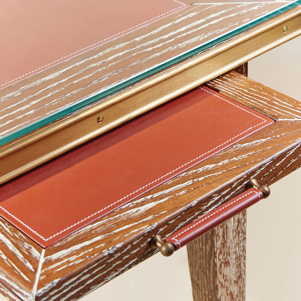 Firenze Desk - Pickled Oak - Image 6