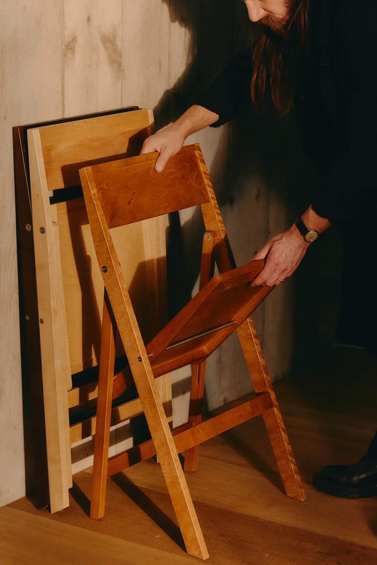 Folding Flat Chair | Birch - Image 10