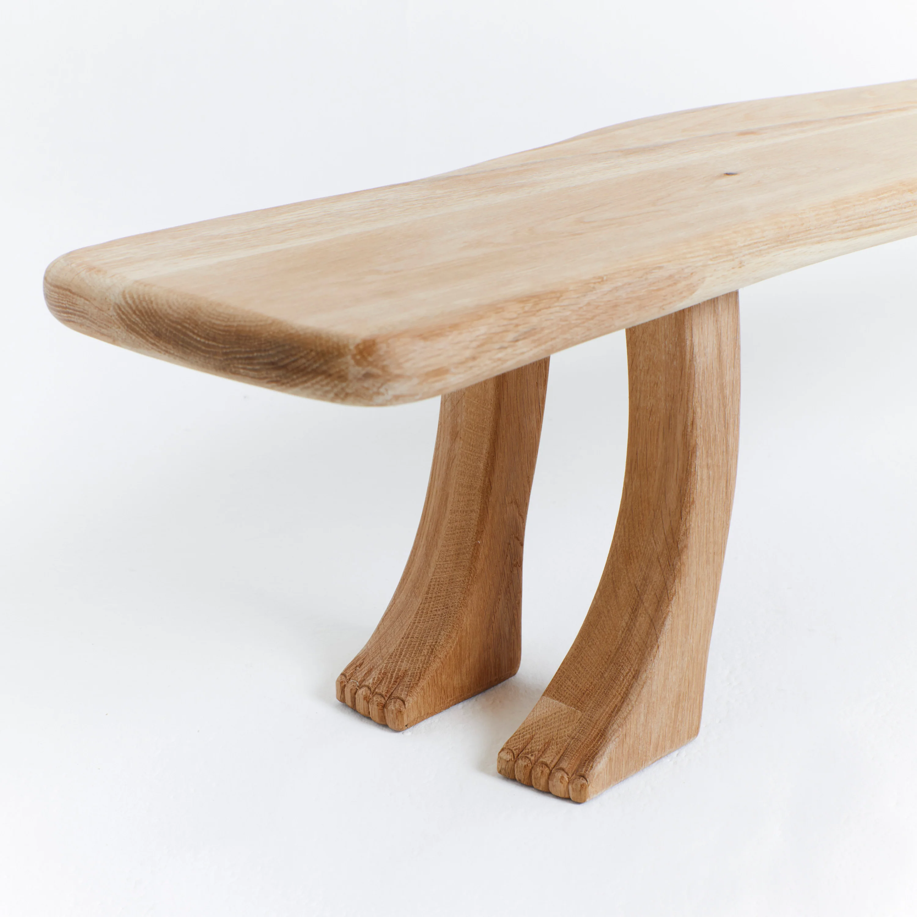 Foot Bench in Oak - Image 11