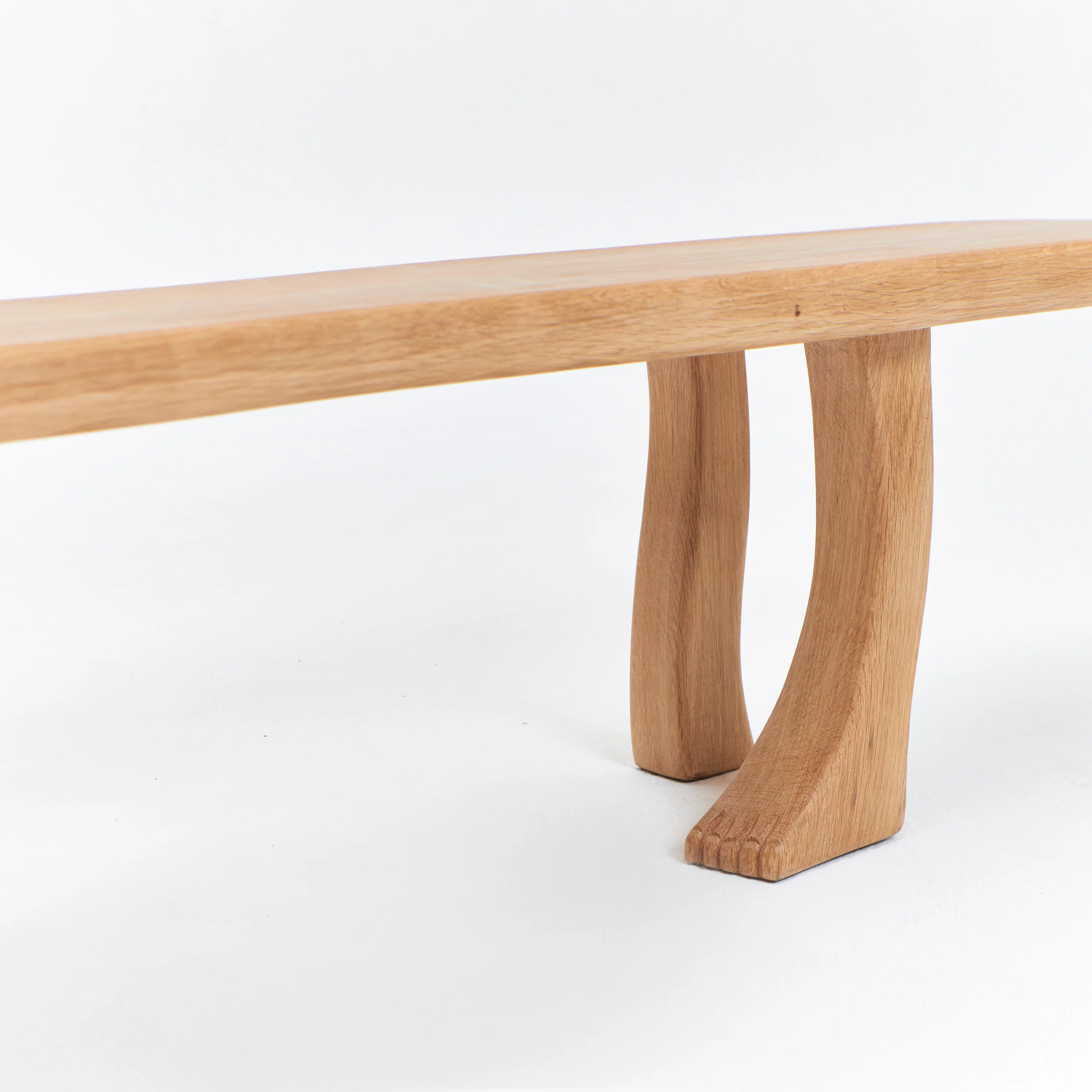 Foot Bench in Oak - Image 7