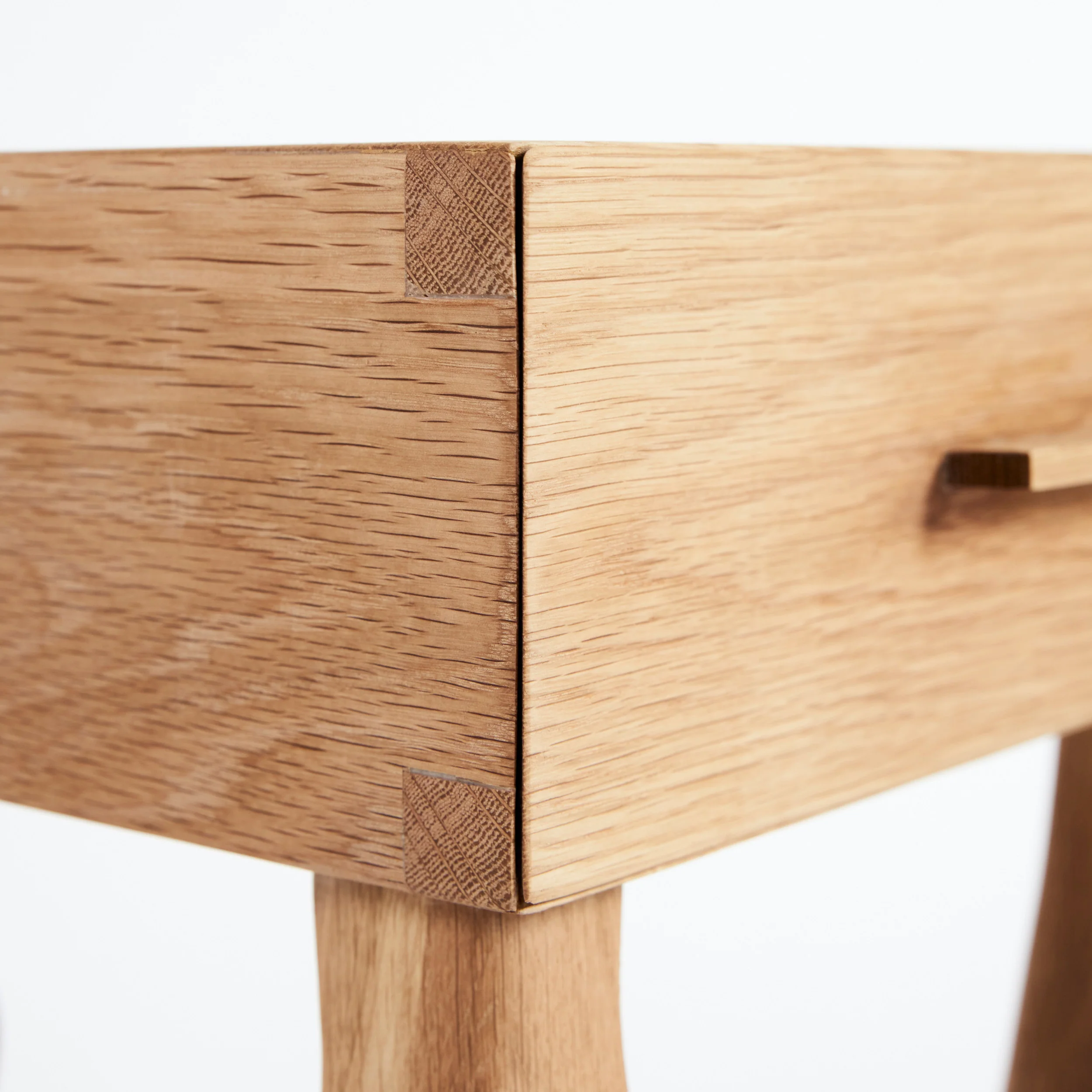 Foot Side Table in Oak - Image 23