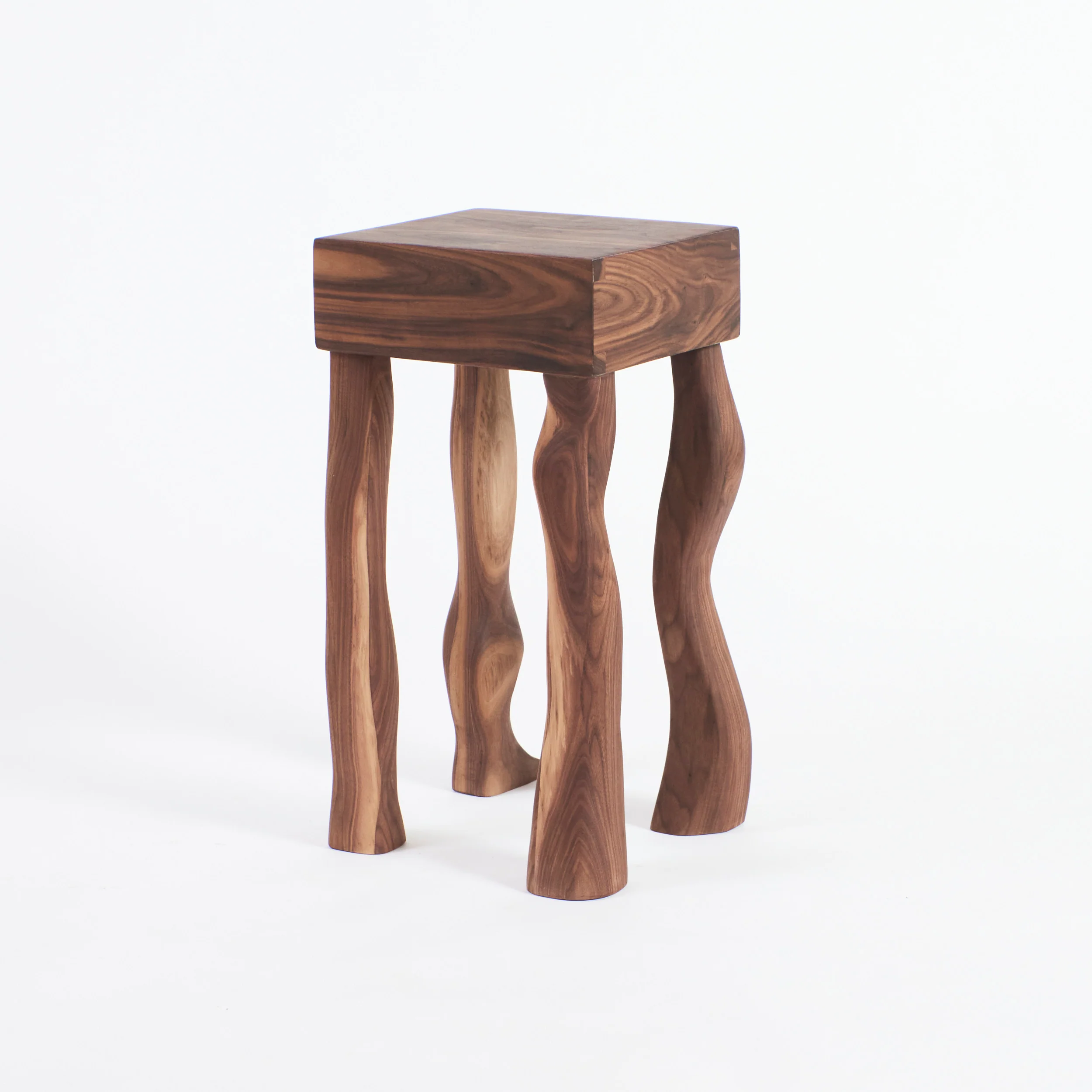 Foot Side Table in Walnut - Image 10
