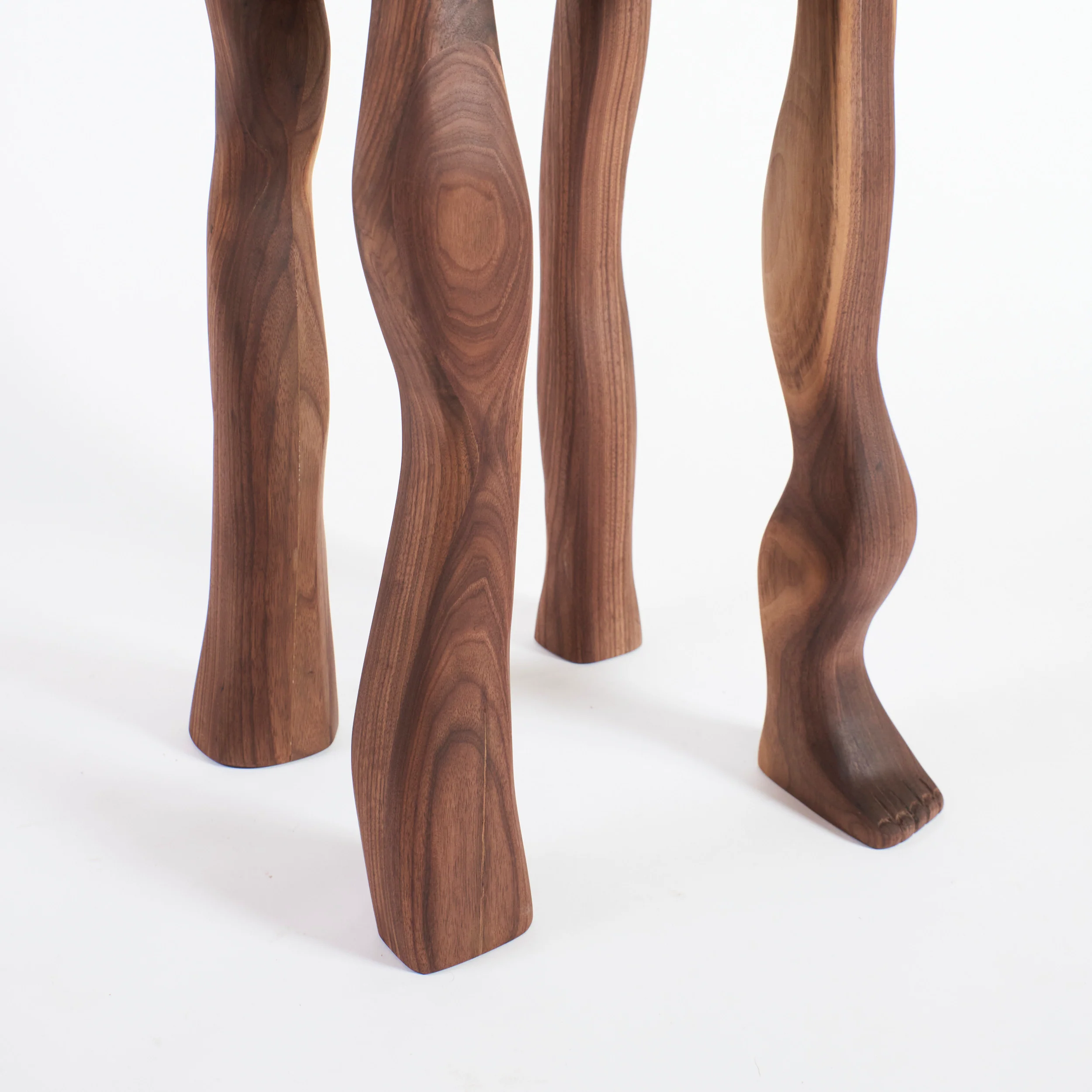 Foot Side Table in Walnut - Image 12