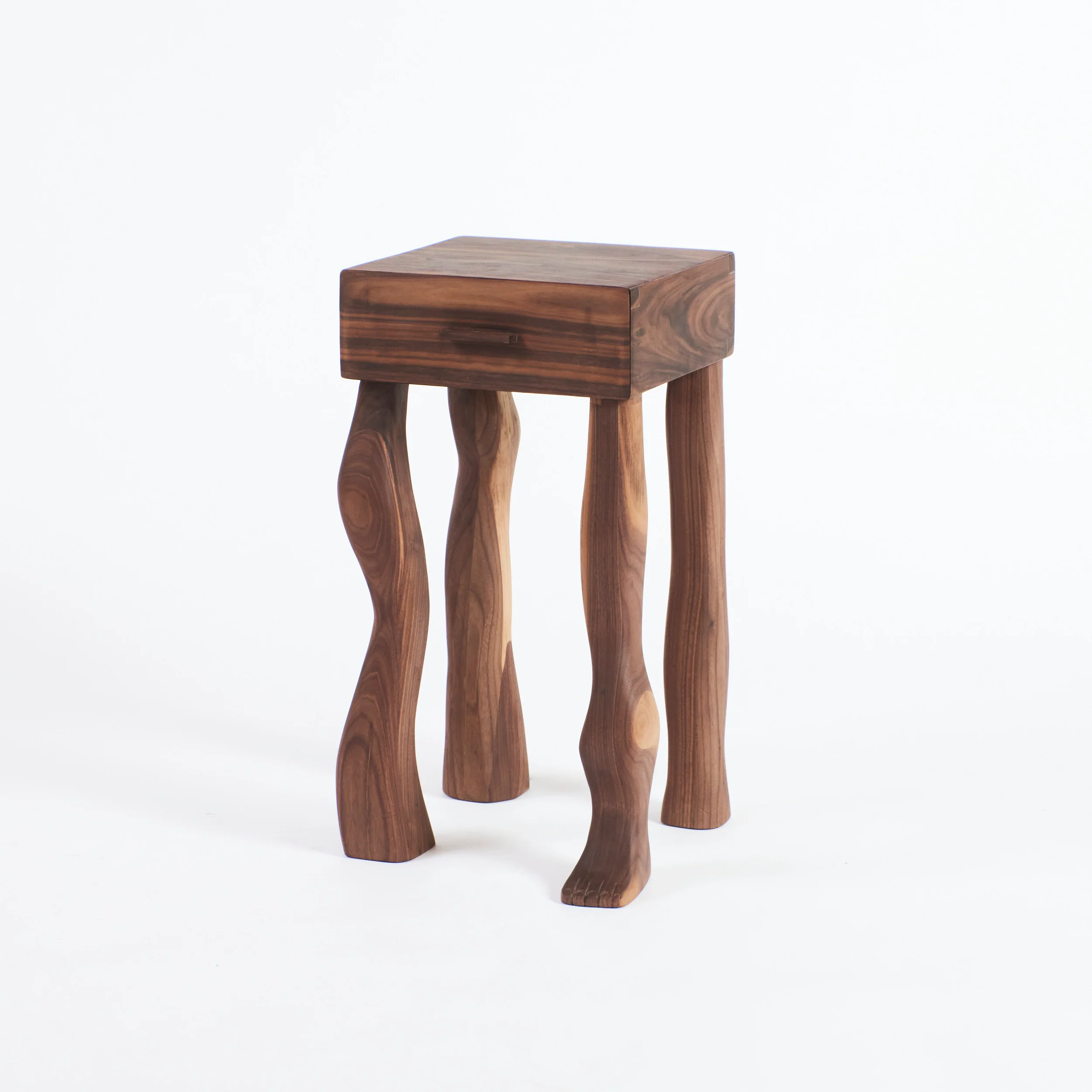 Foot Side Table in Walnut - Image 16