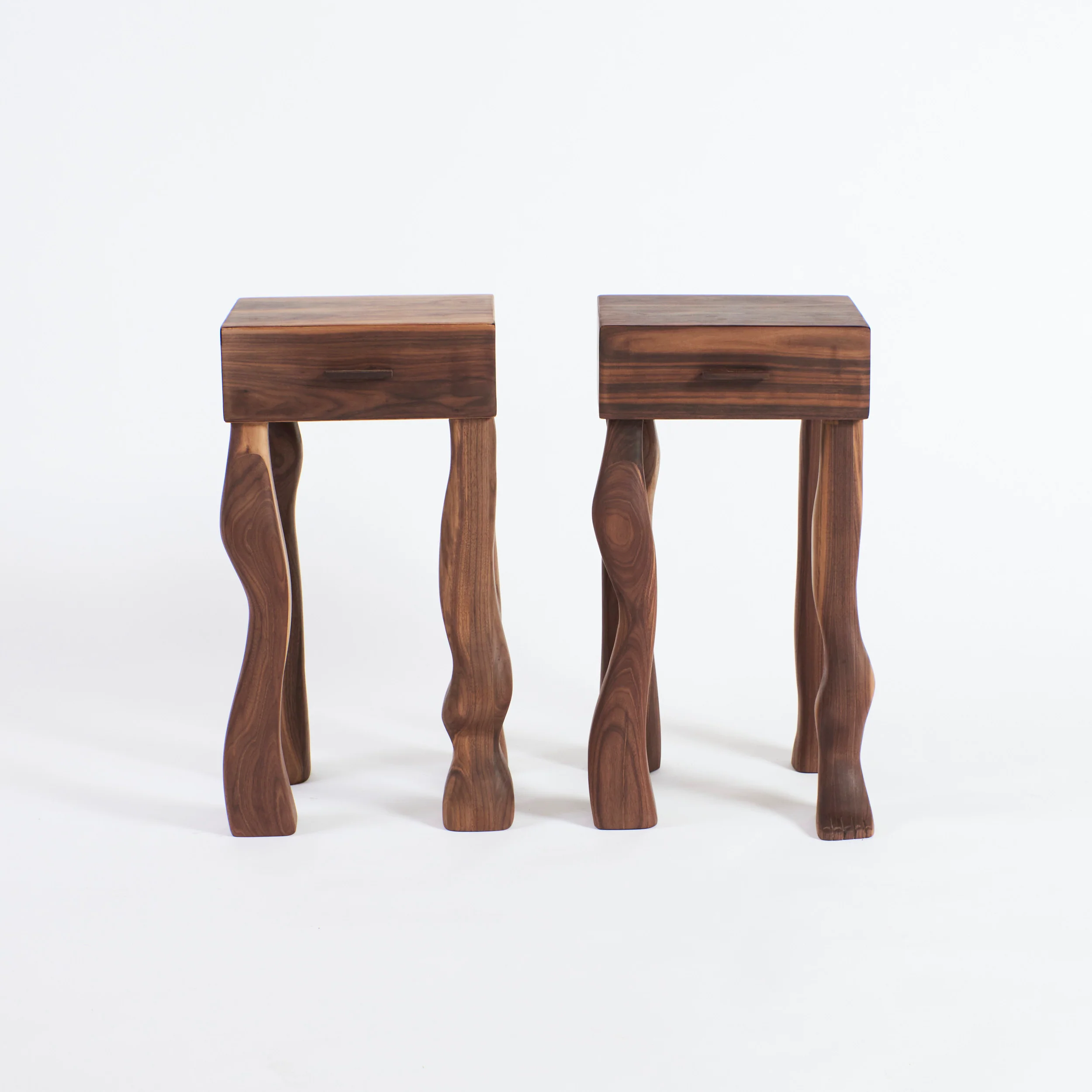 Foot Side Table in Walnut - Image 29