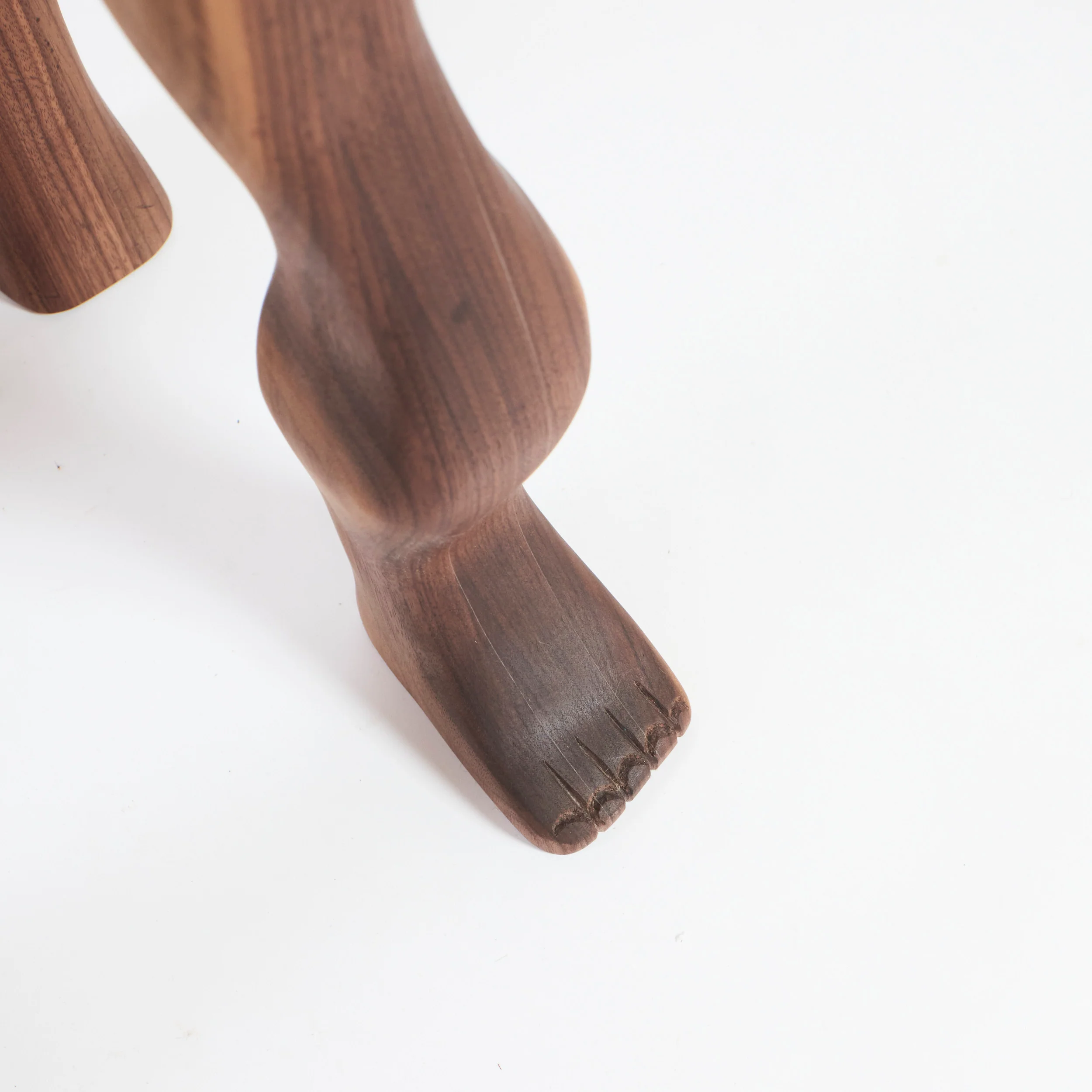 Foot Side Table in Walnut - Image 5