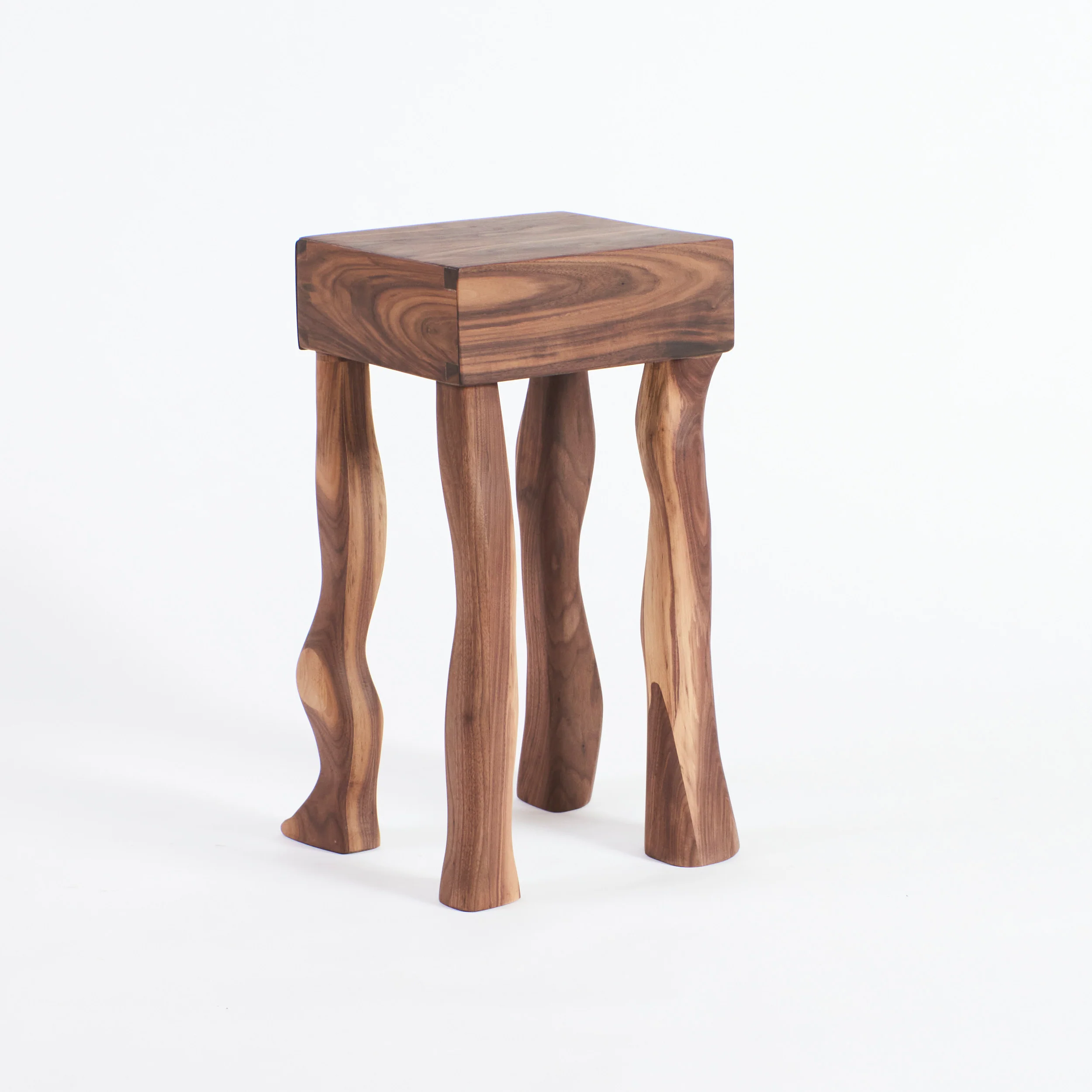Foot Side Table in Walnut - Image 8