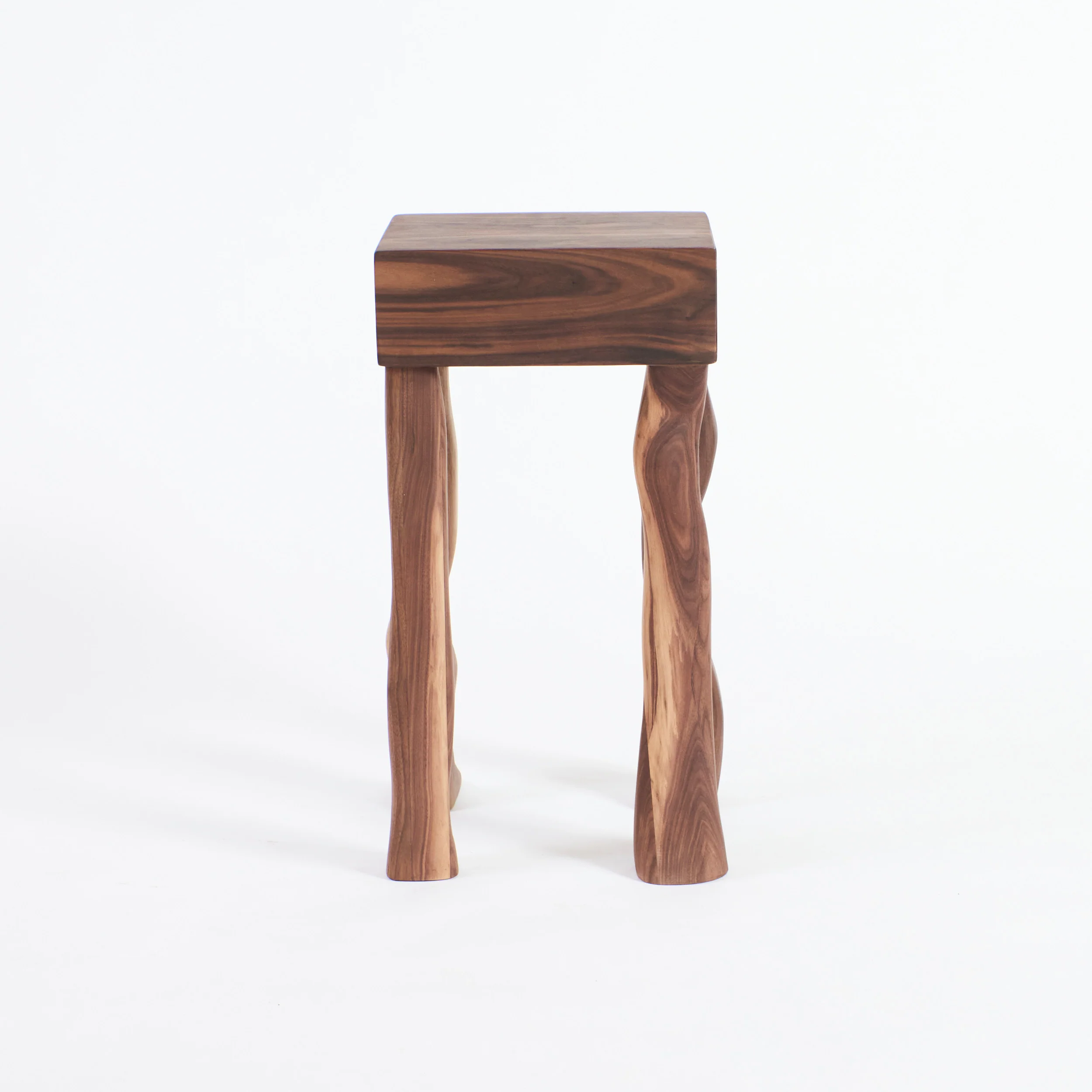 Foot Side Table in Walnut - Image 9