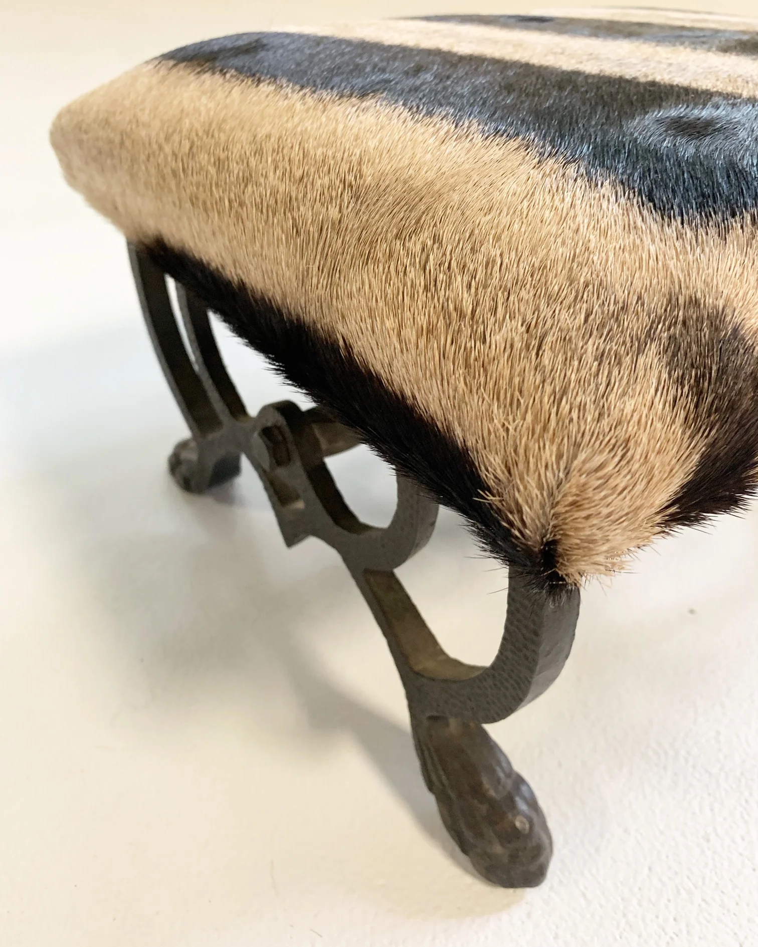 Foot Stool in Zebra - Image 2