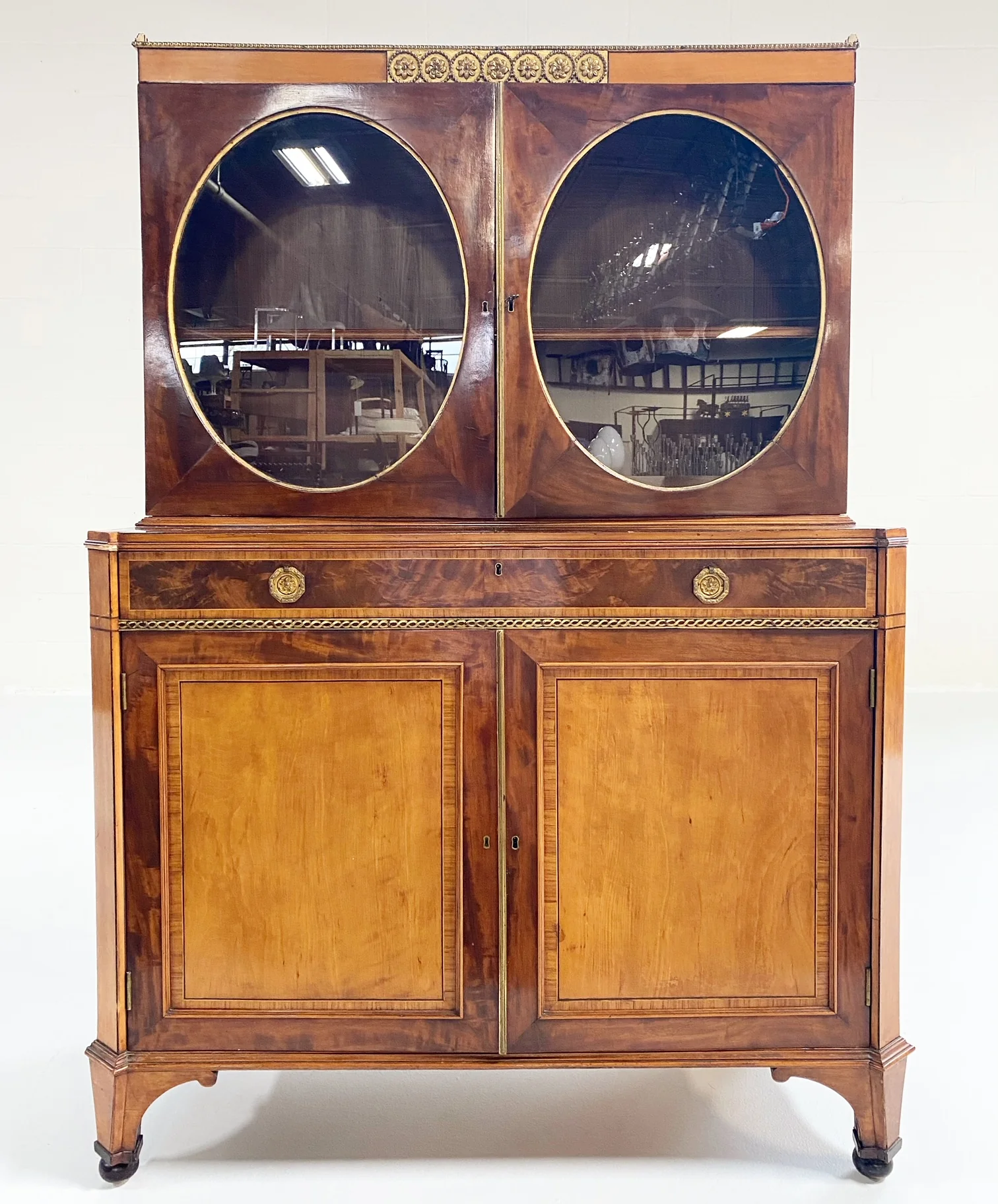 c. 1785 George III Ladies Writing Cabinet - Image 2