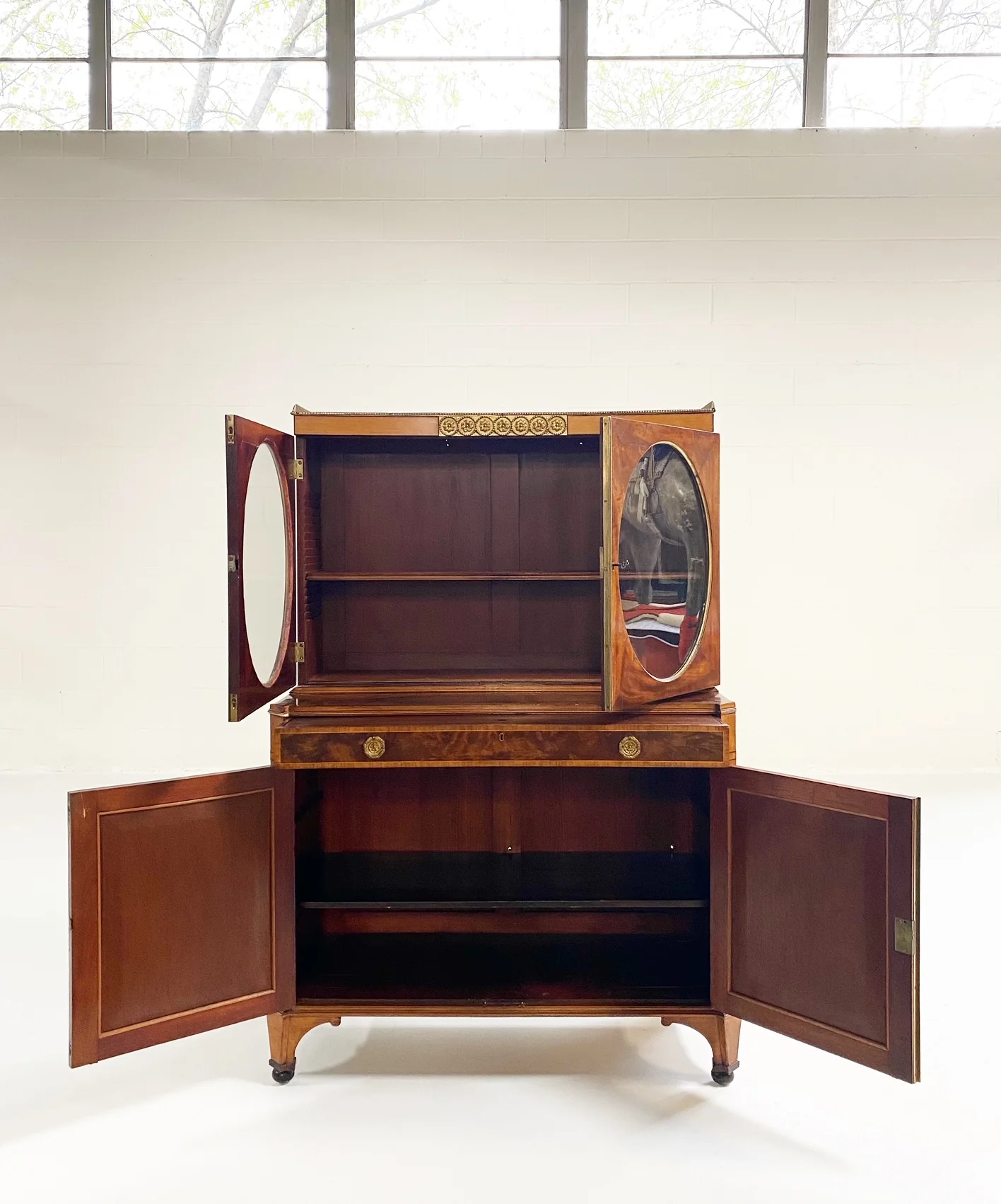 c. 1785 George III Ladies Writing Cabinet - Image 9