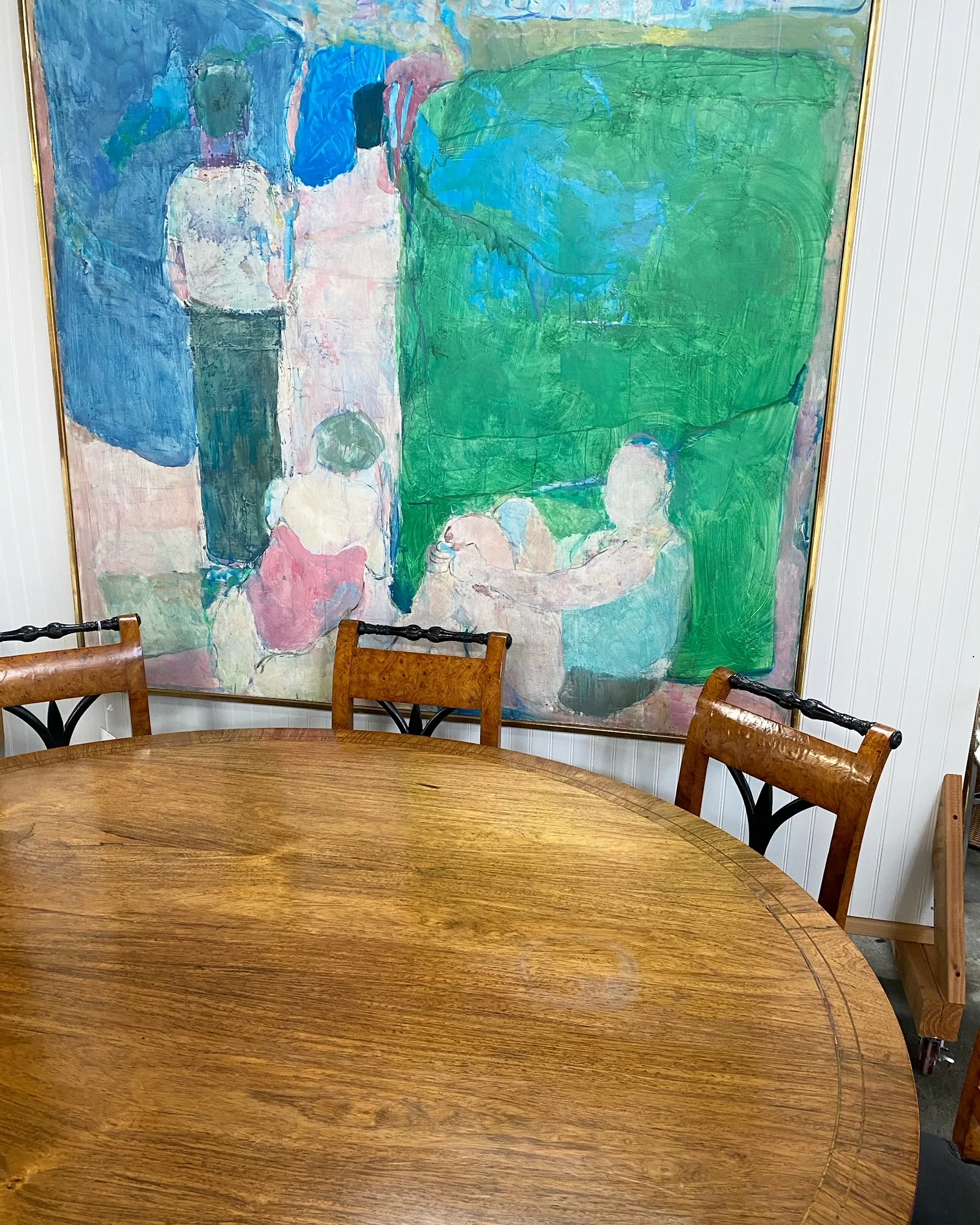George III Oval Rosewood Dining Table - Image 10