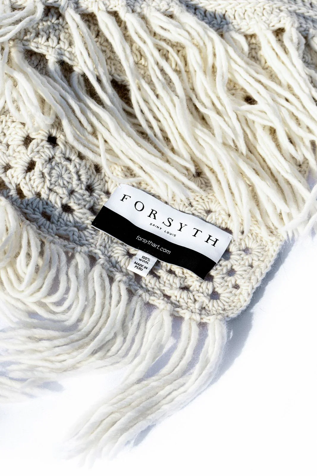 Hand-Knit Crochet Blanket - Image 19