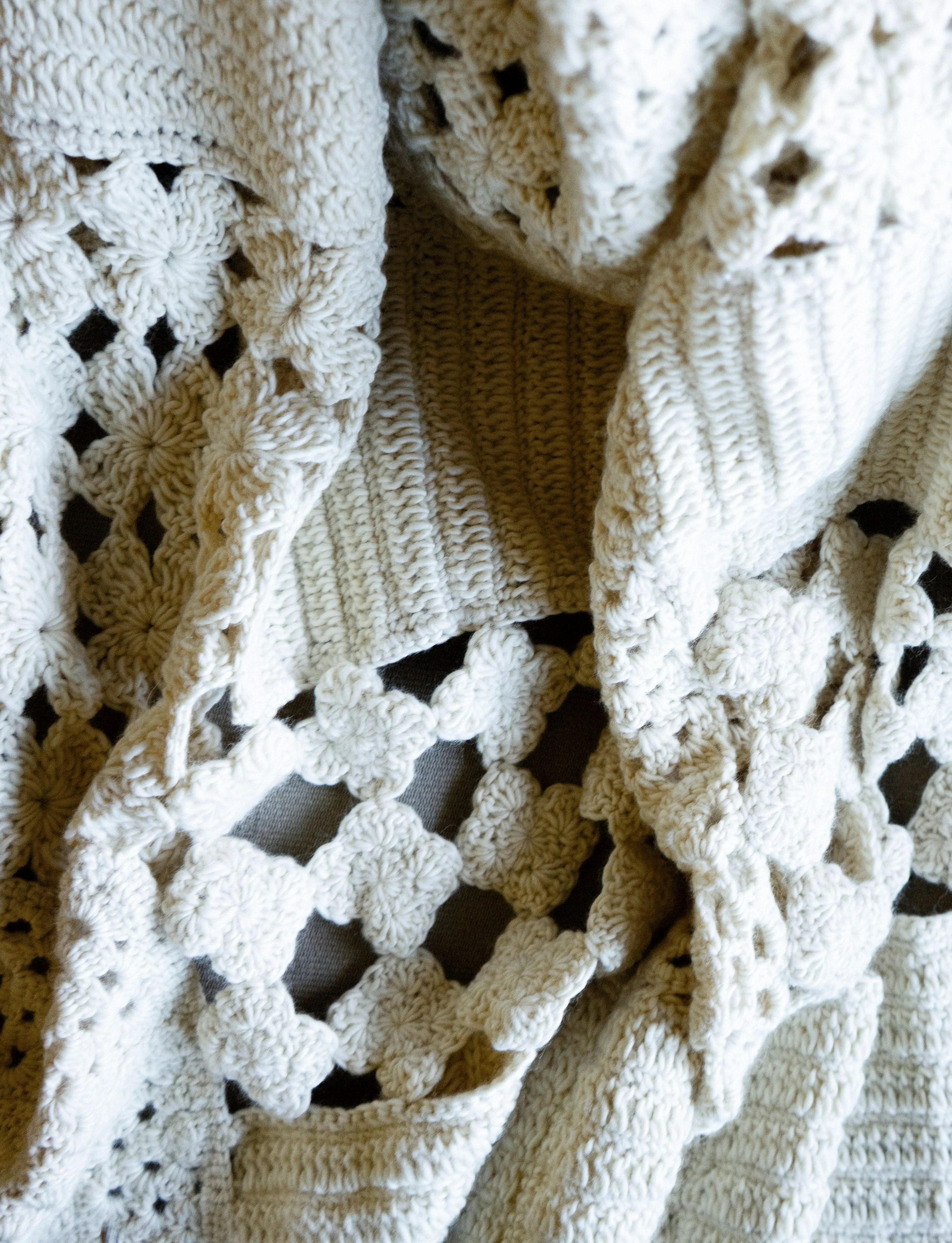 Hand-Knit Crochet Blanket - Image 20
