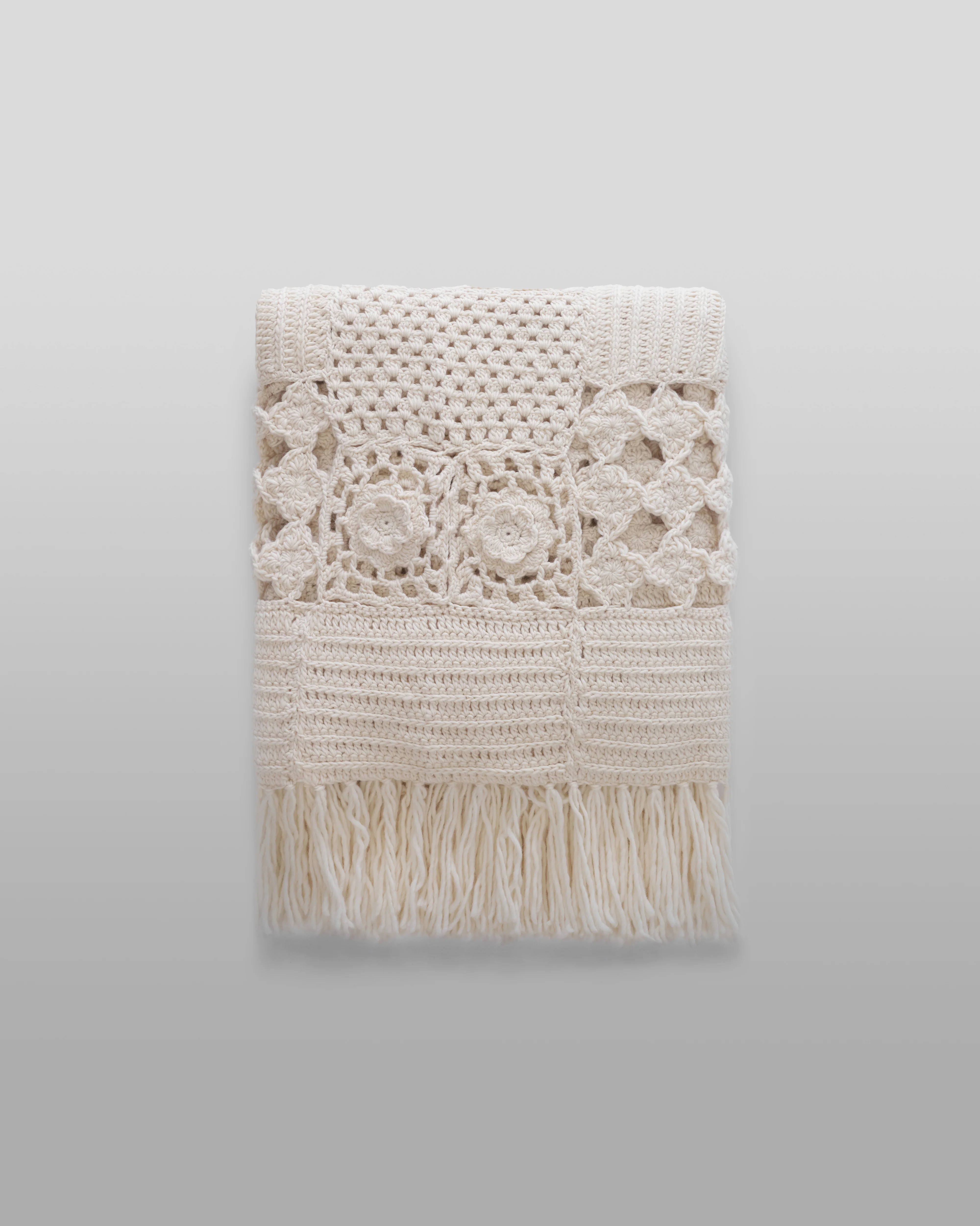 Hand-Knit Crochet Blanket - Image 4