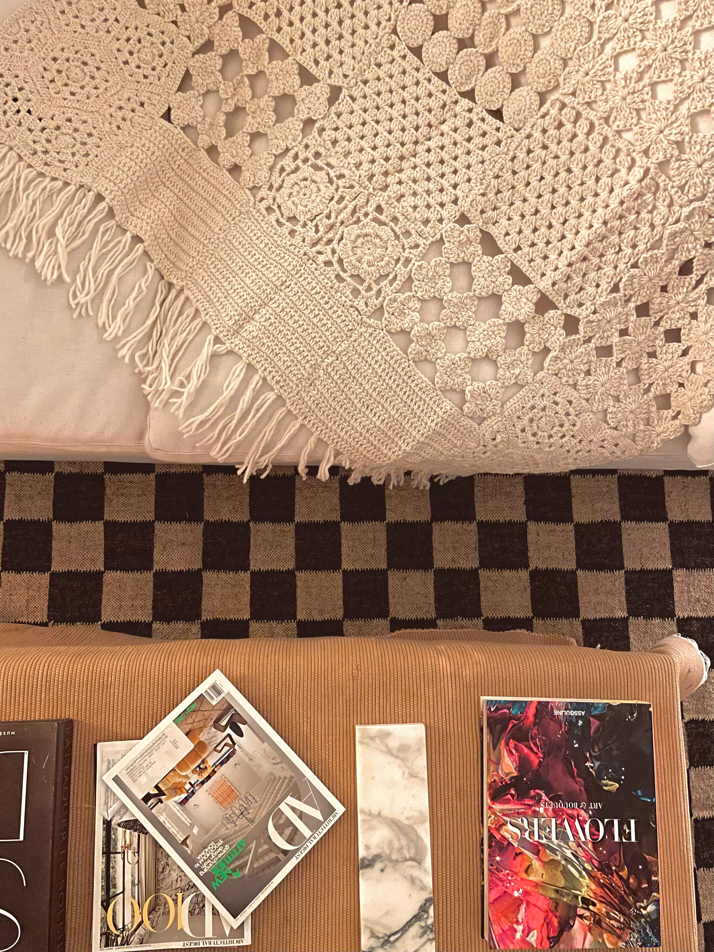 Hand-Knit Crochet Blanket - Image 6
