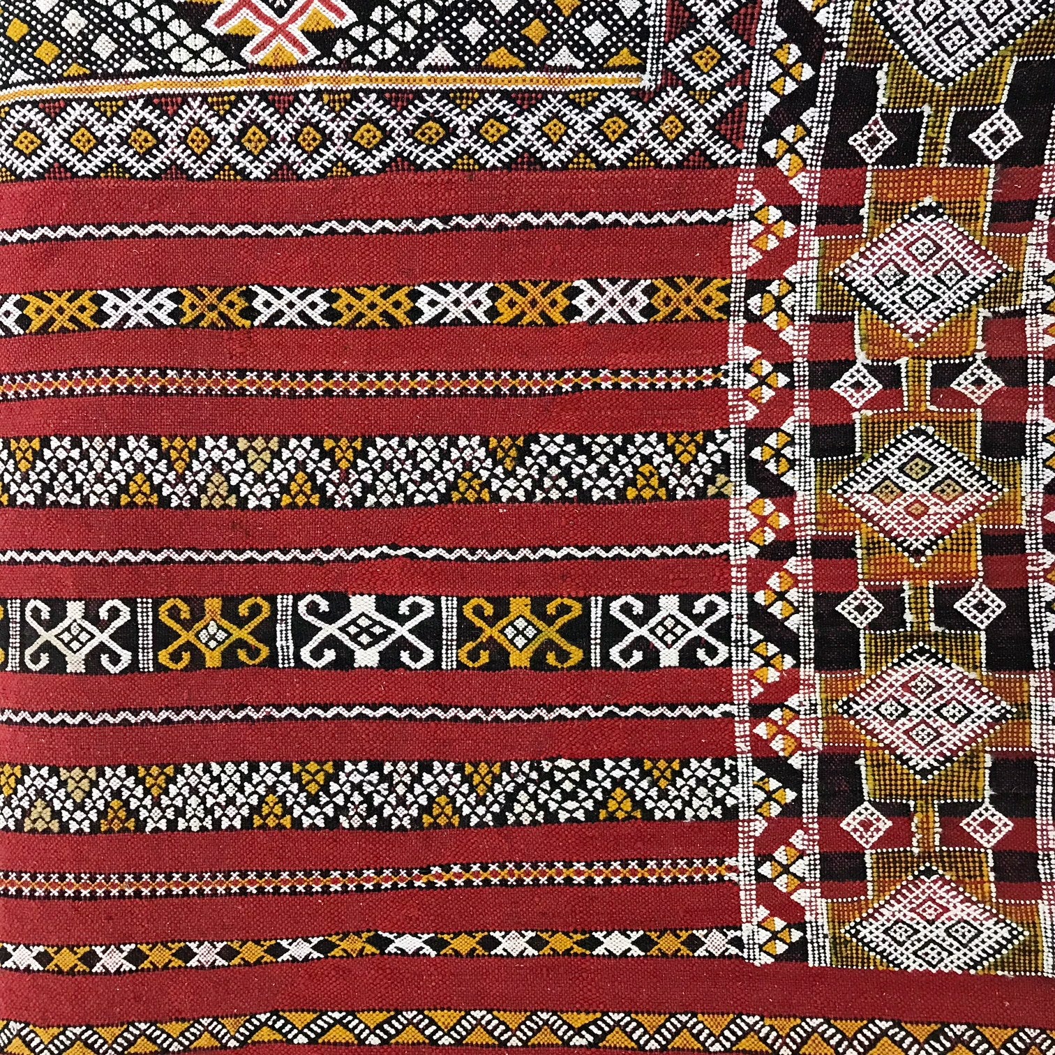 Vintage Handmade Kilim Rug from Morocco - Image 13