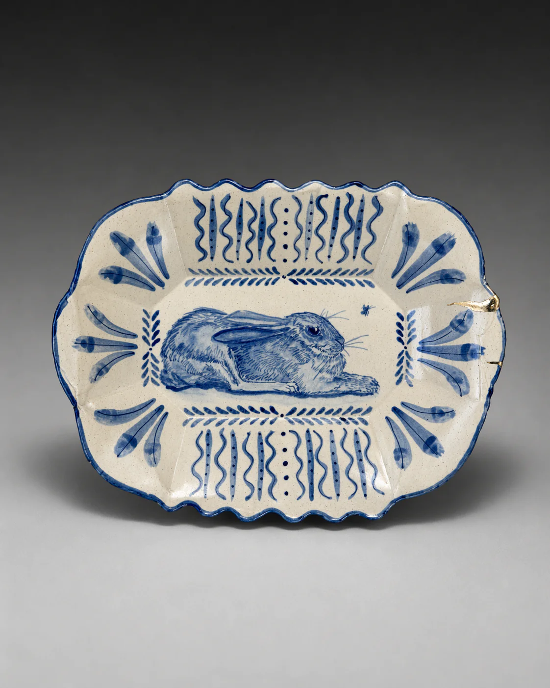 Hare in Repose Platter