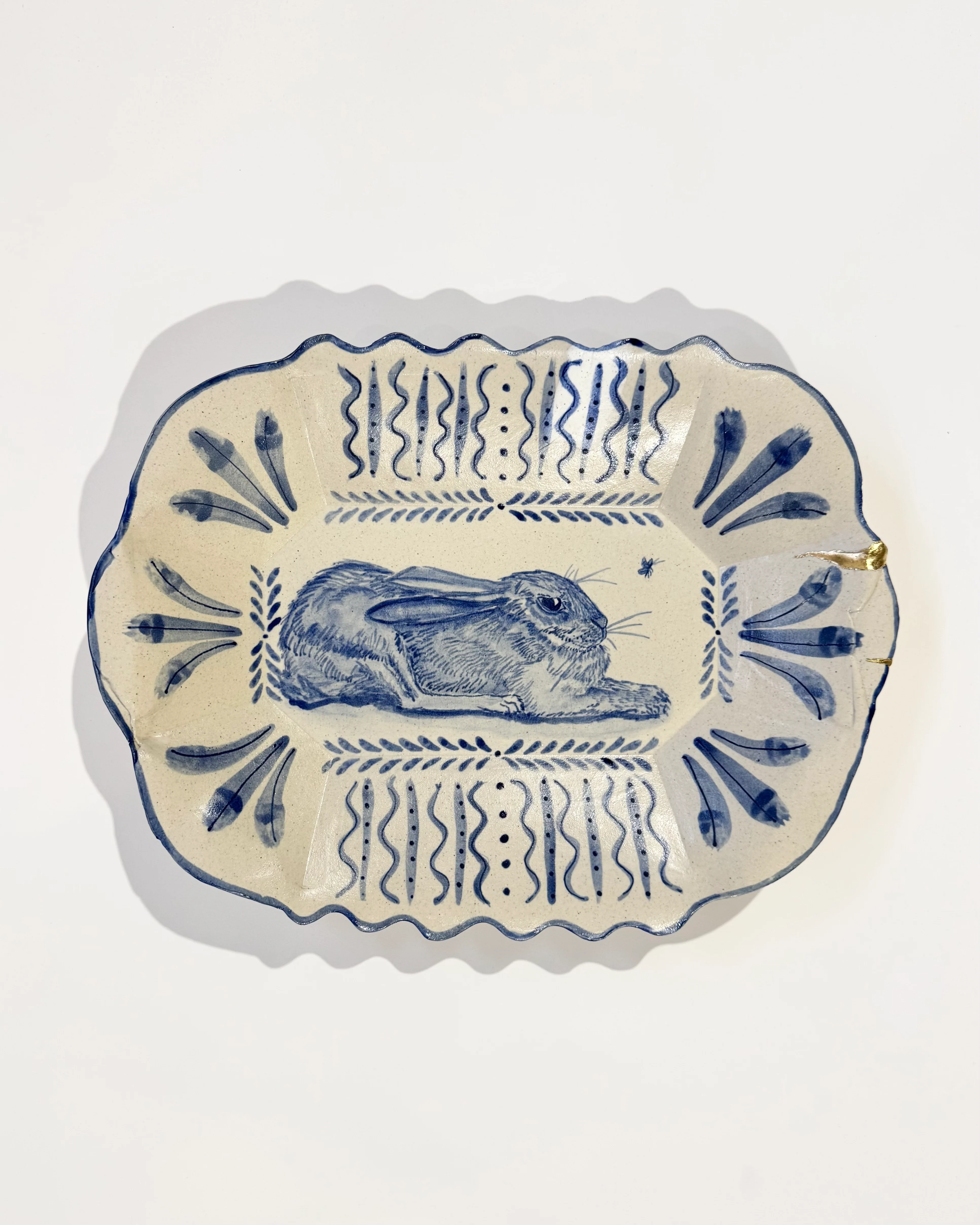 Hare in Repose Platter - Image 3