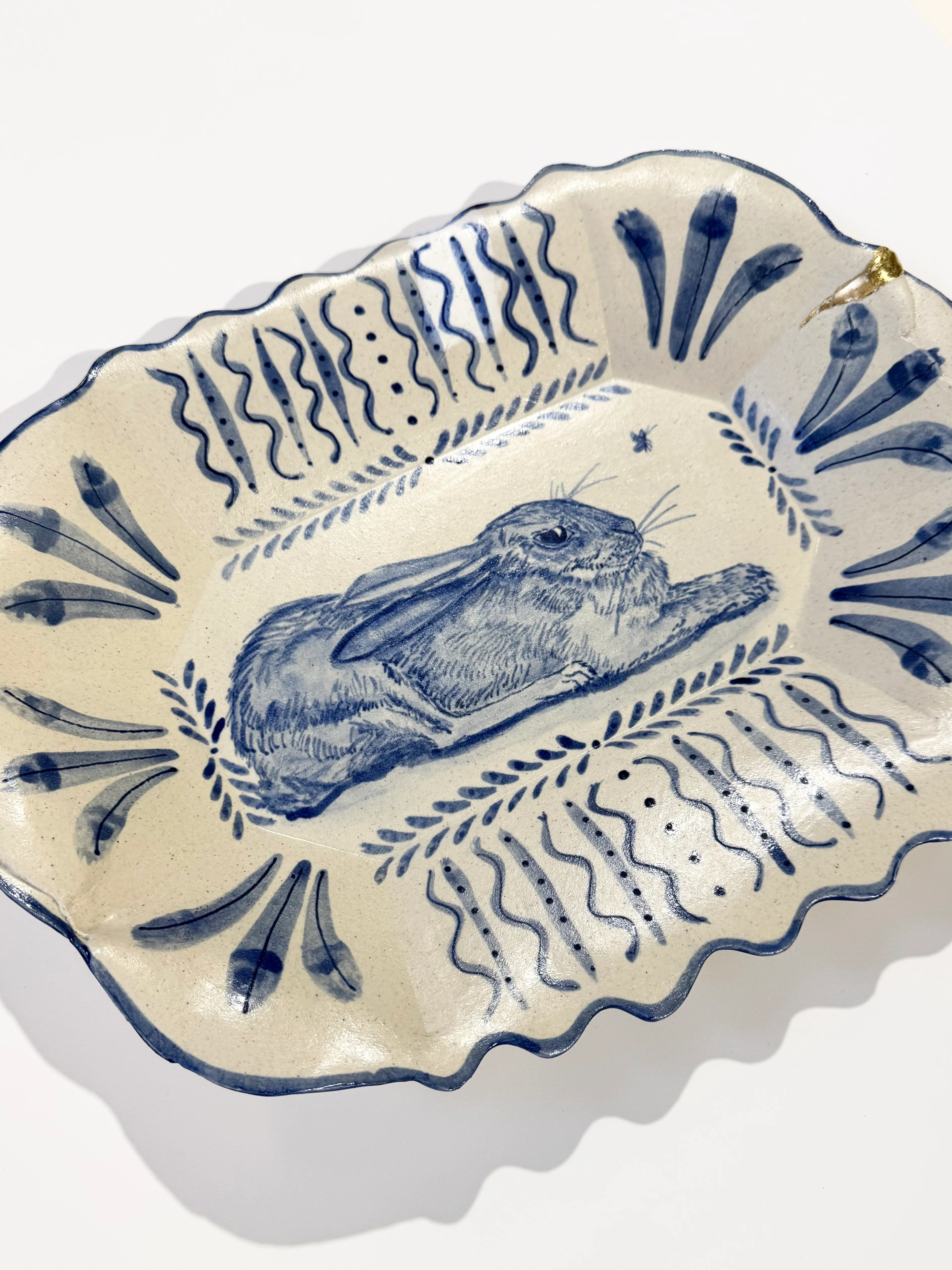Hare in Repose Platter - Image 4