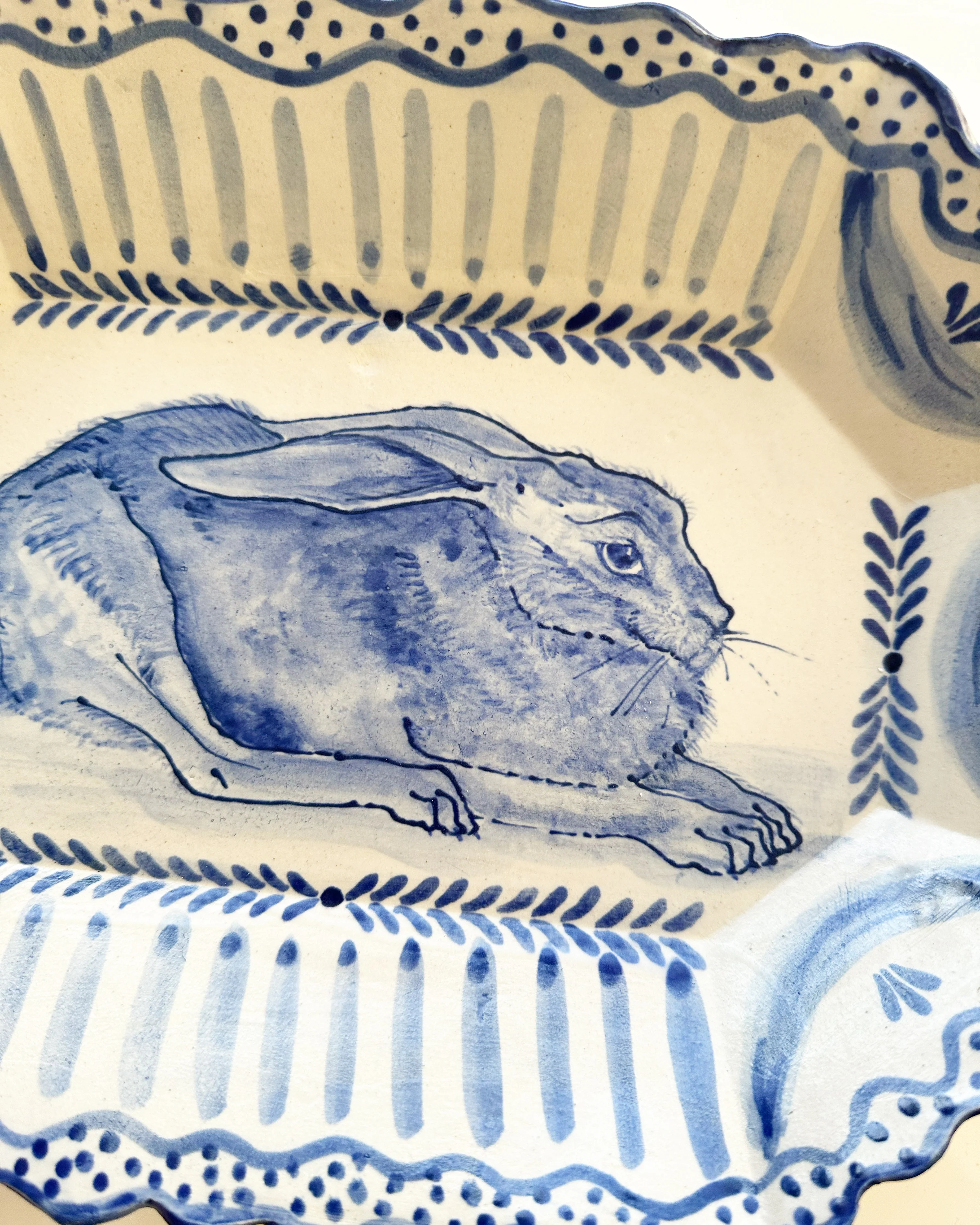 Hare in Repose Platter - Image 2