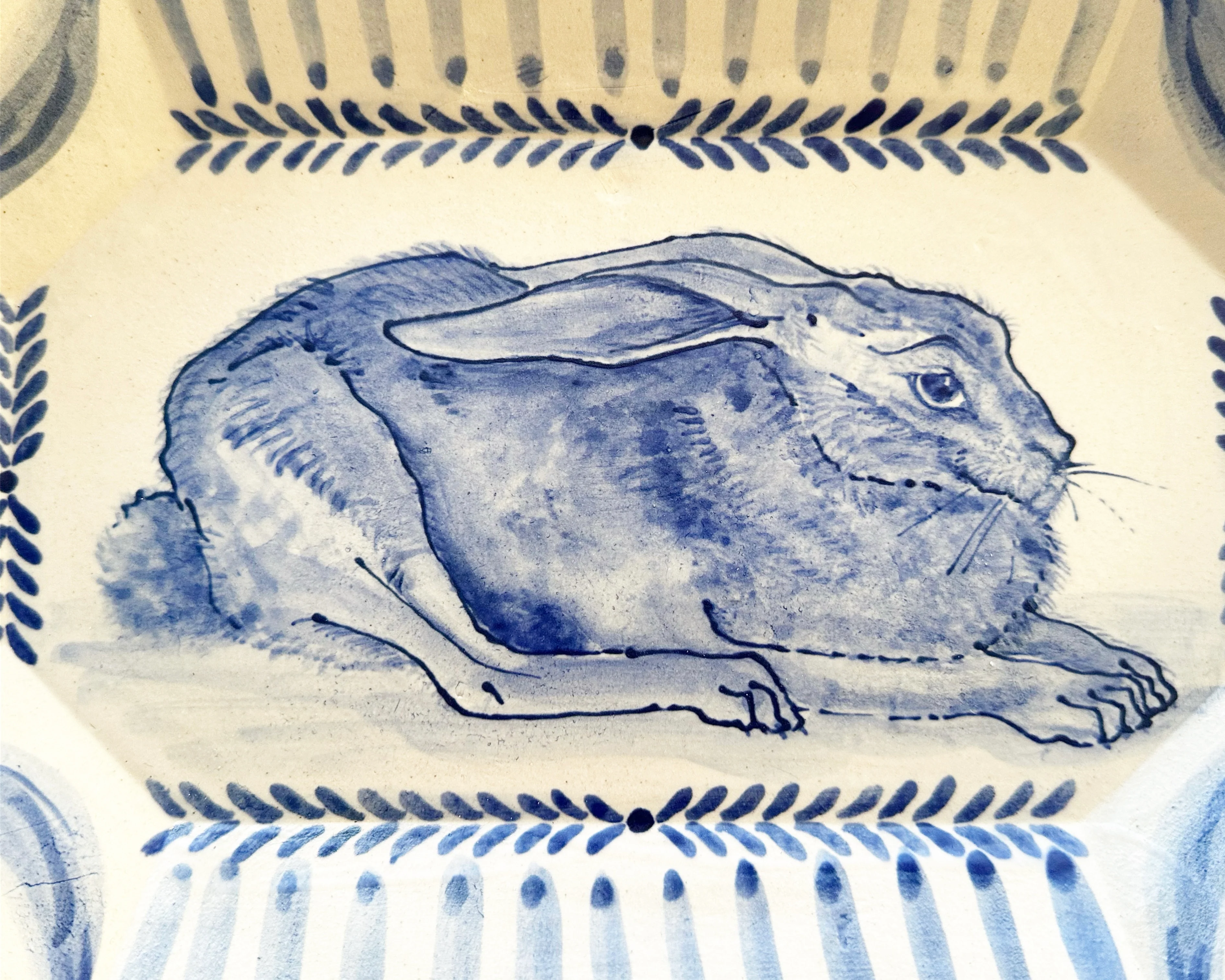 Hare in Repose Platter - Image 3