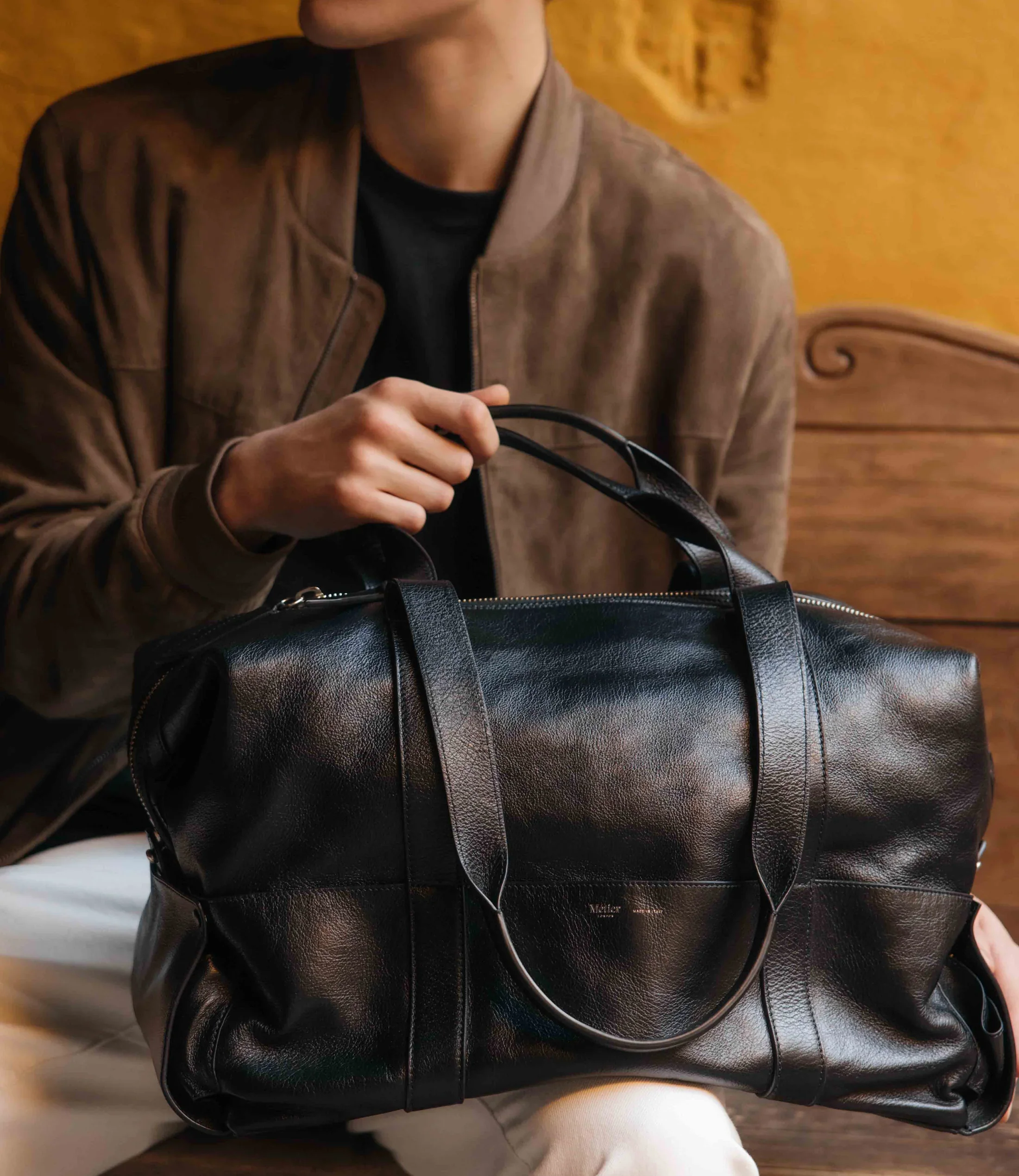 Heist Duffle in Elvis Black - Image 2