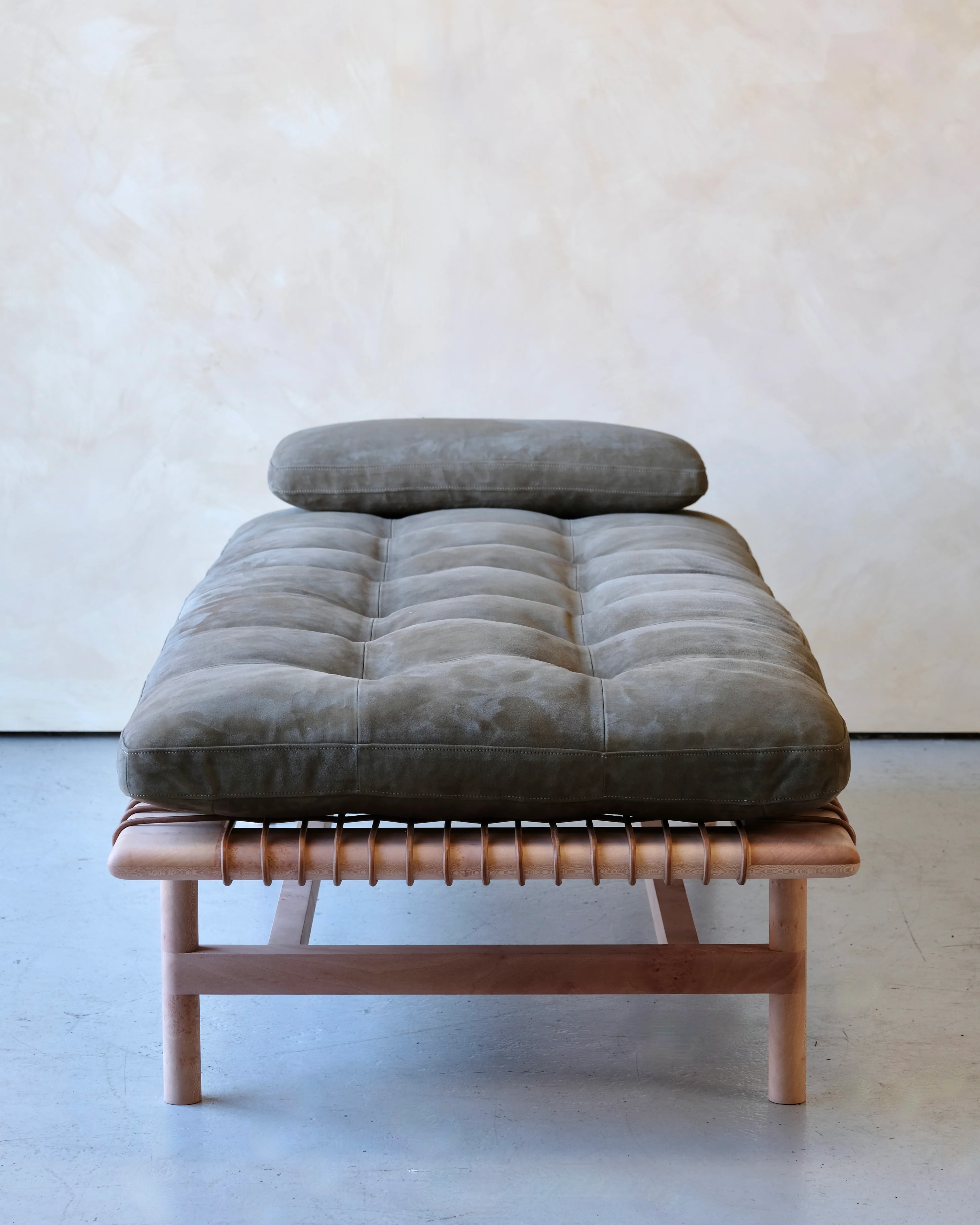 Mesa Daybed in London Plane and Deer Suede - Image 7