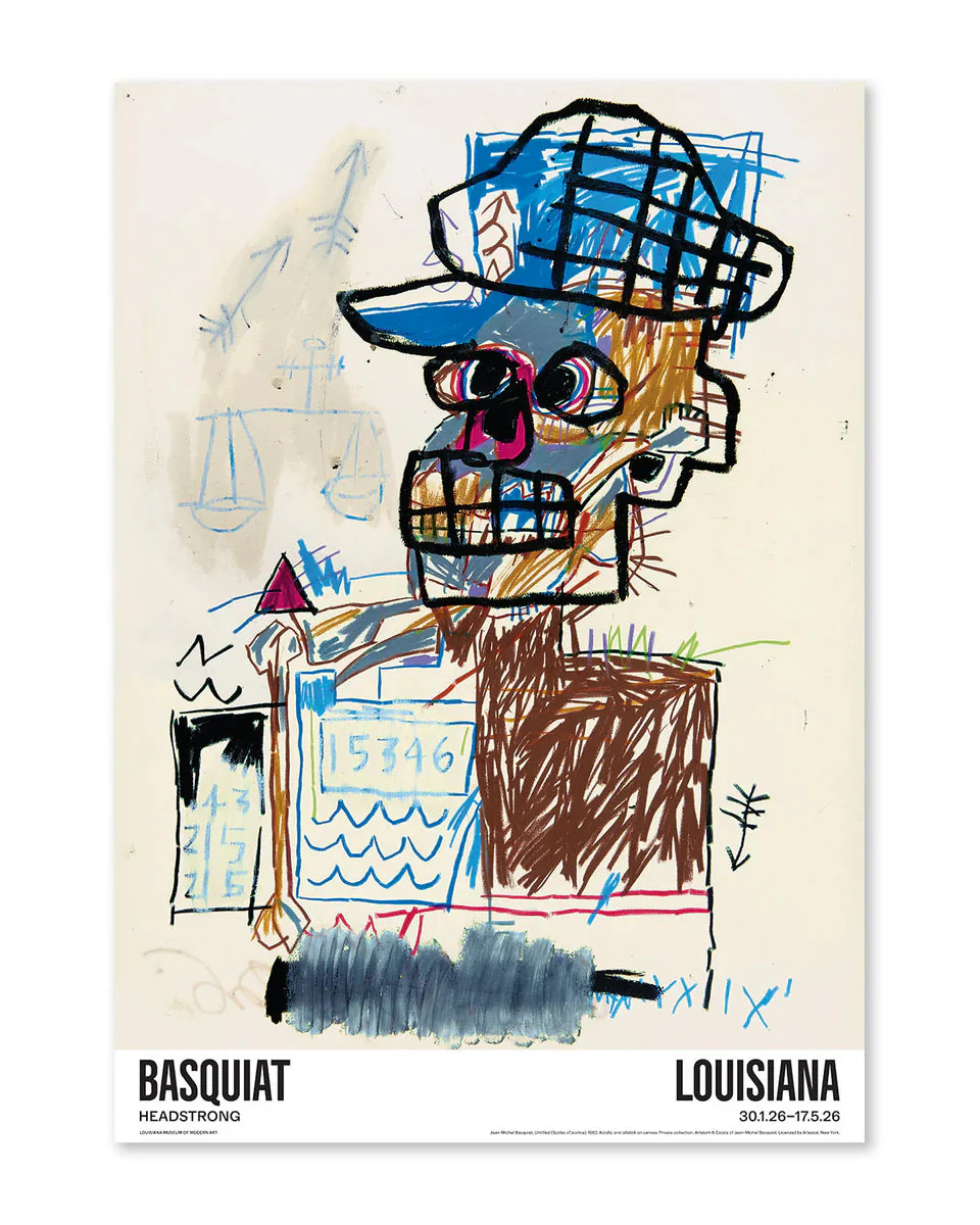 Jean-Michel Basquiat – Untitled (Scales of Justice) 1982