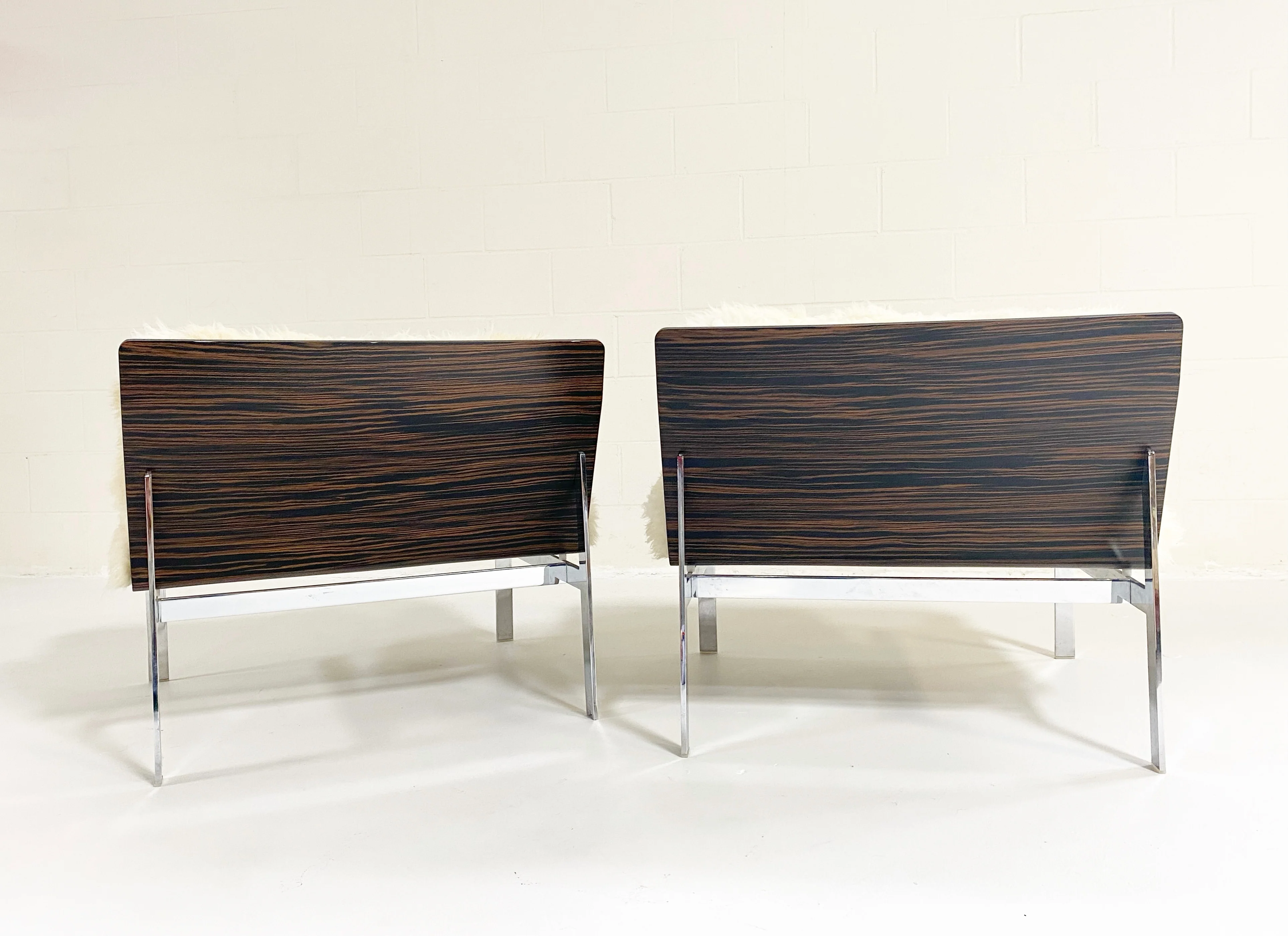 Words Chairs with California Sheepskin Cushions - Image 10