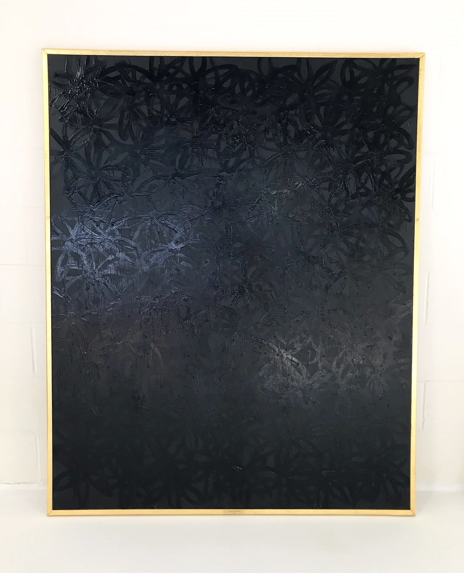Daisies, Black on Black - Image 3