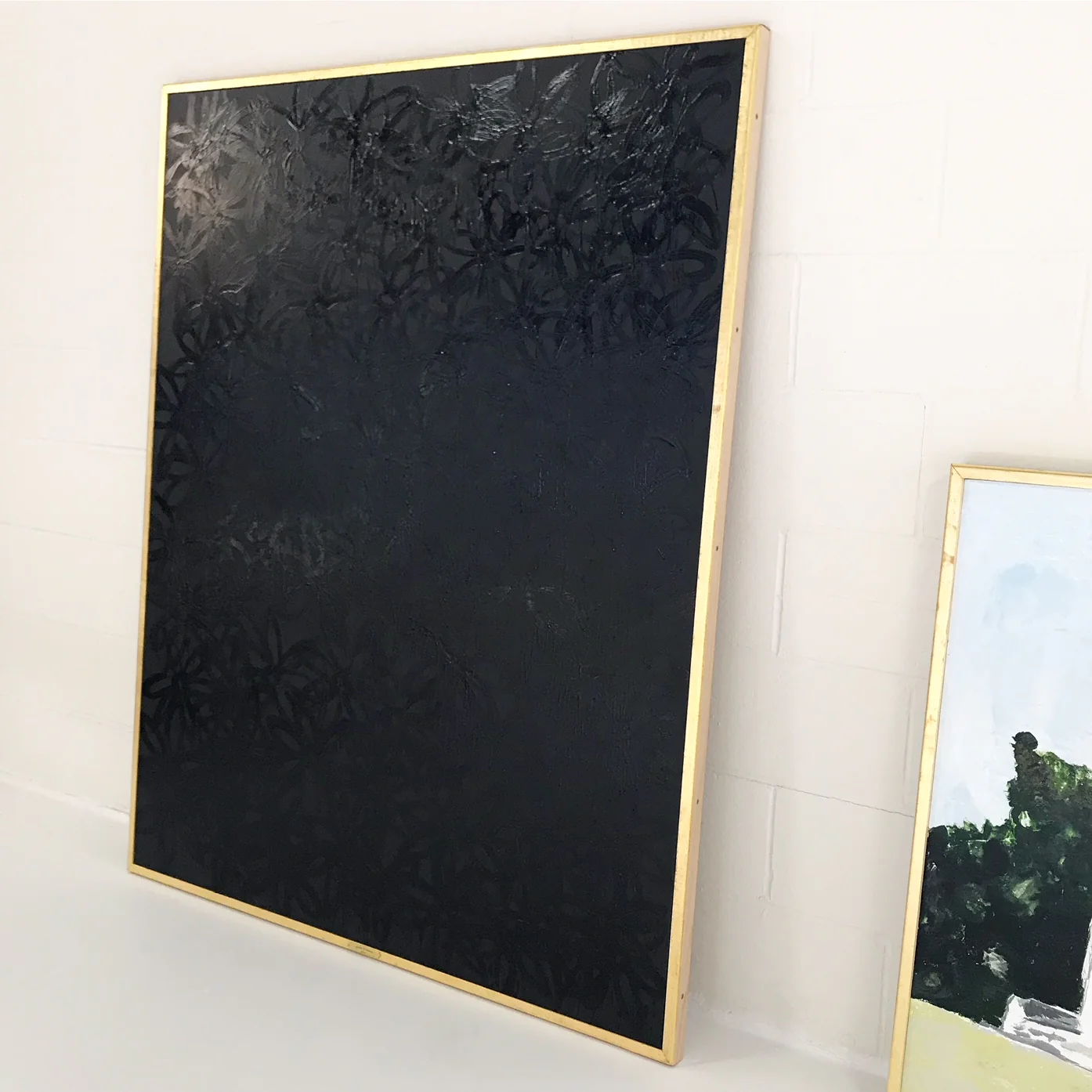 Daisies, Black on Black - Image 6