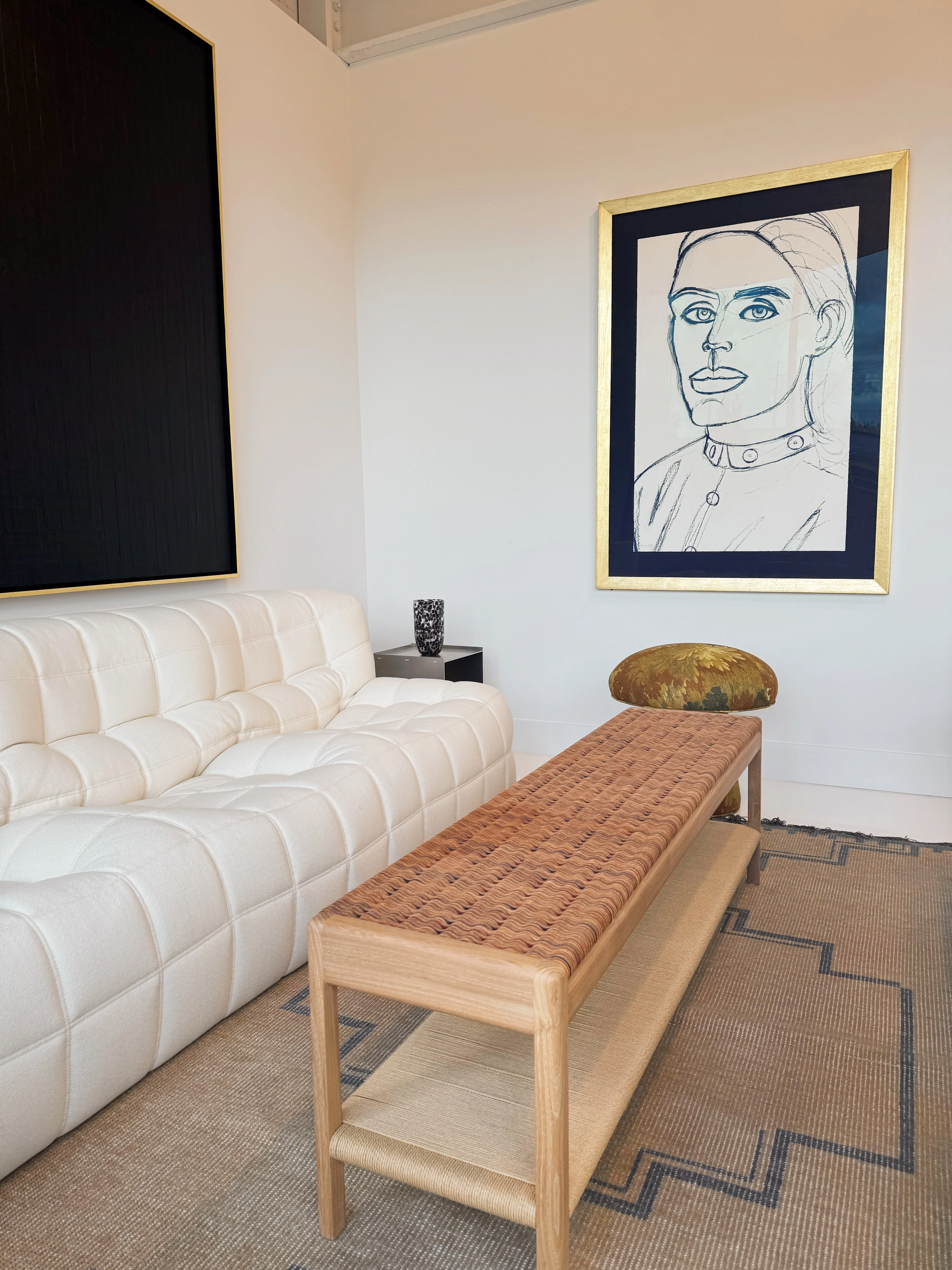 Kashima Sofa in Kvadrat Vidar, Ivory - Image 4