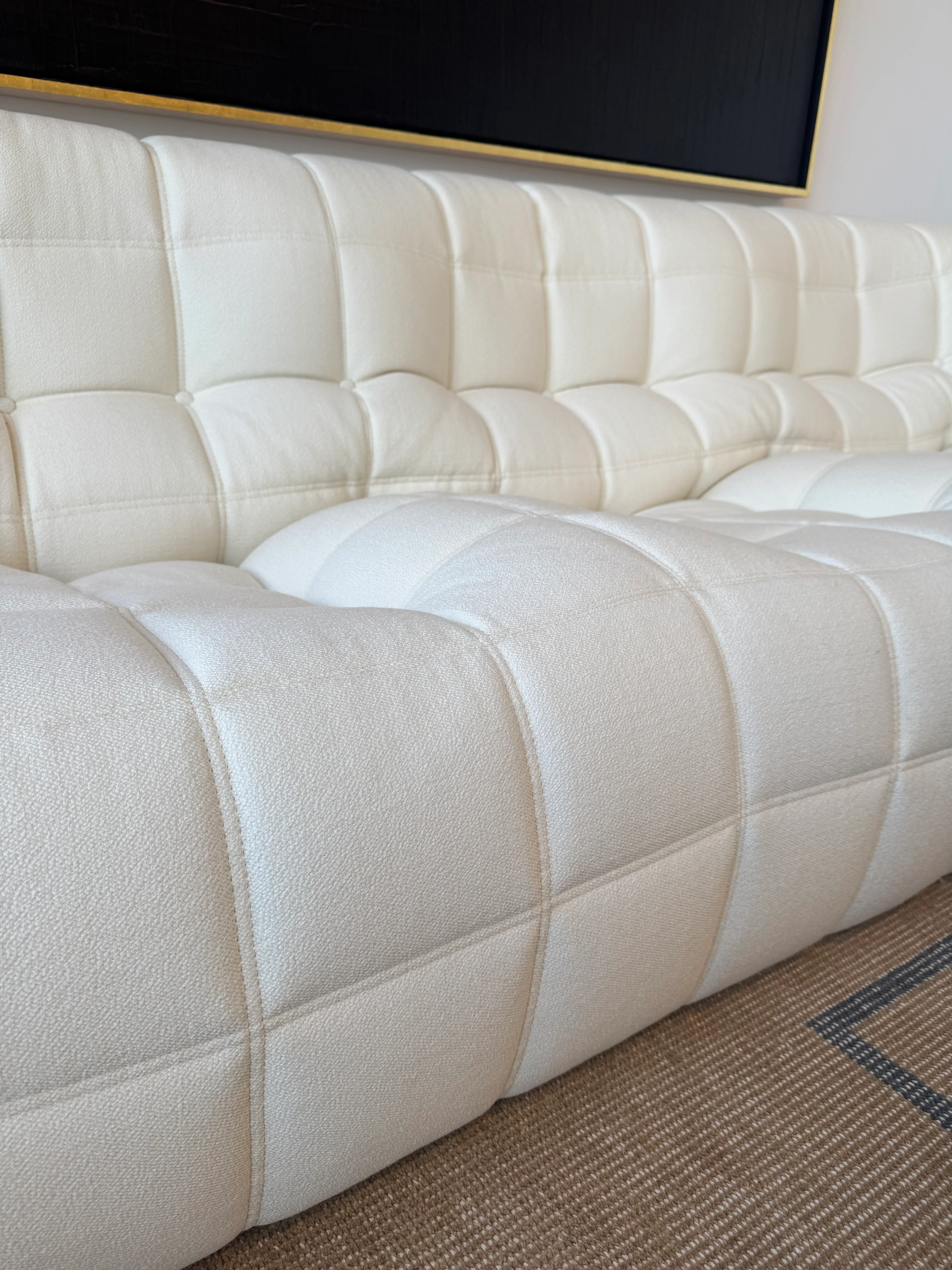 Kashima Sofa in Kvadrat Vidar, Ivory - Image 5