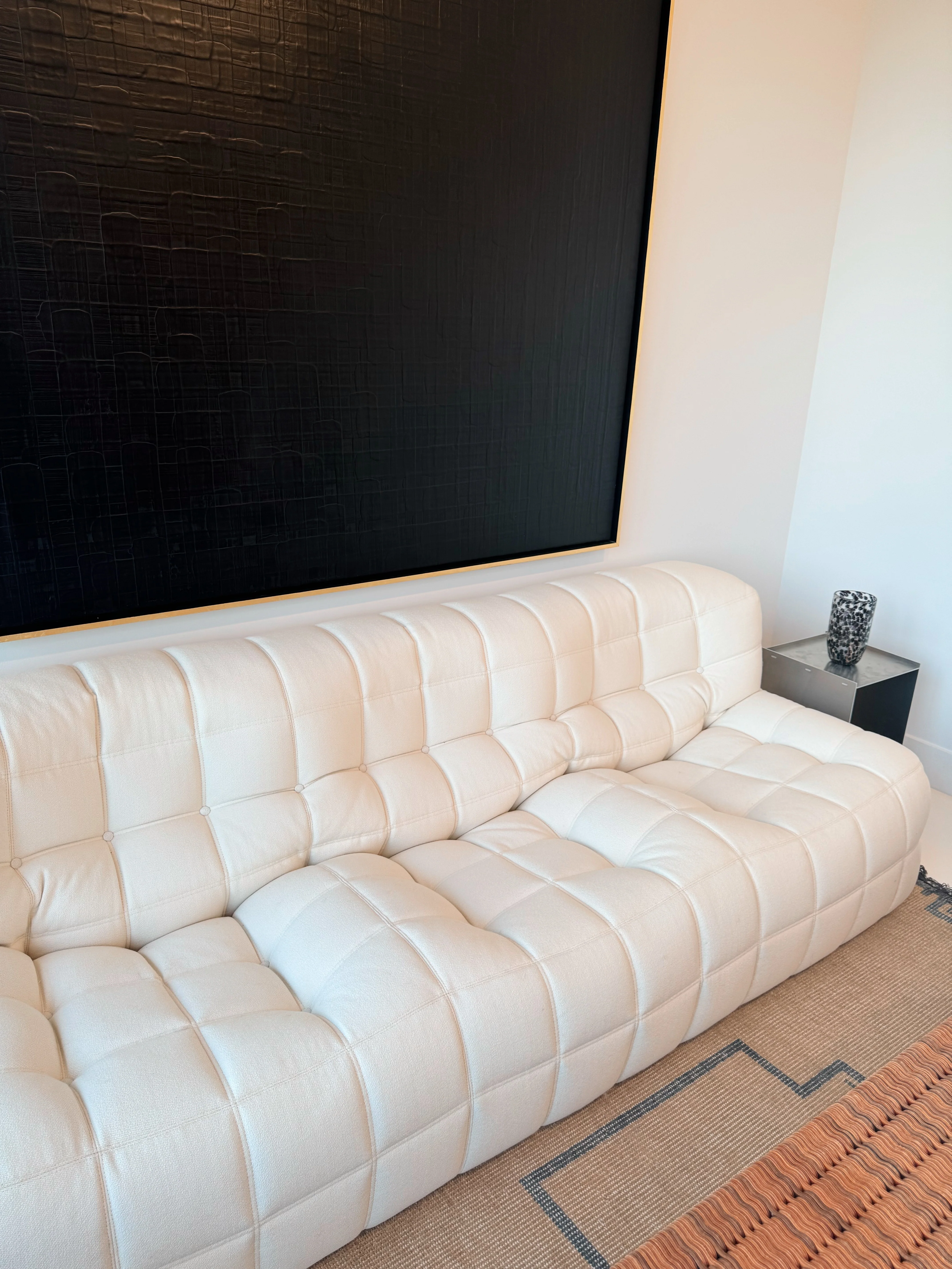 Kashima Sofa in Kvadrat Vidar, Ivory - Image 9
