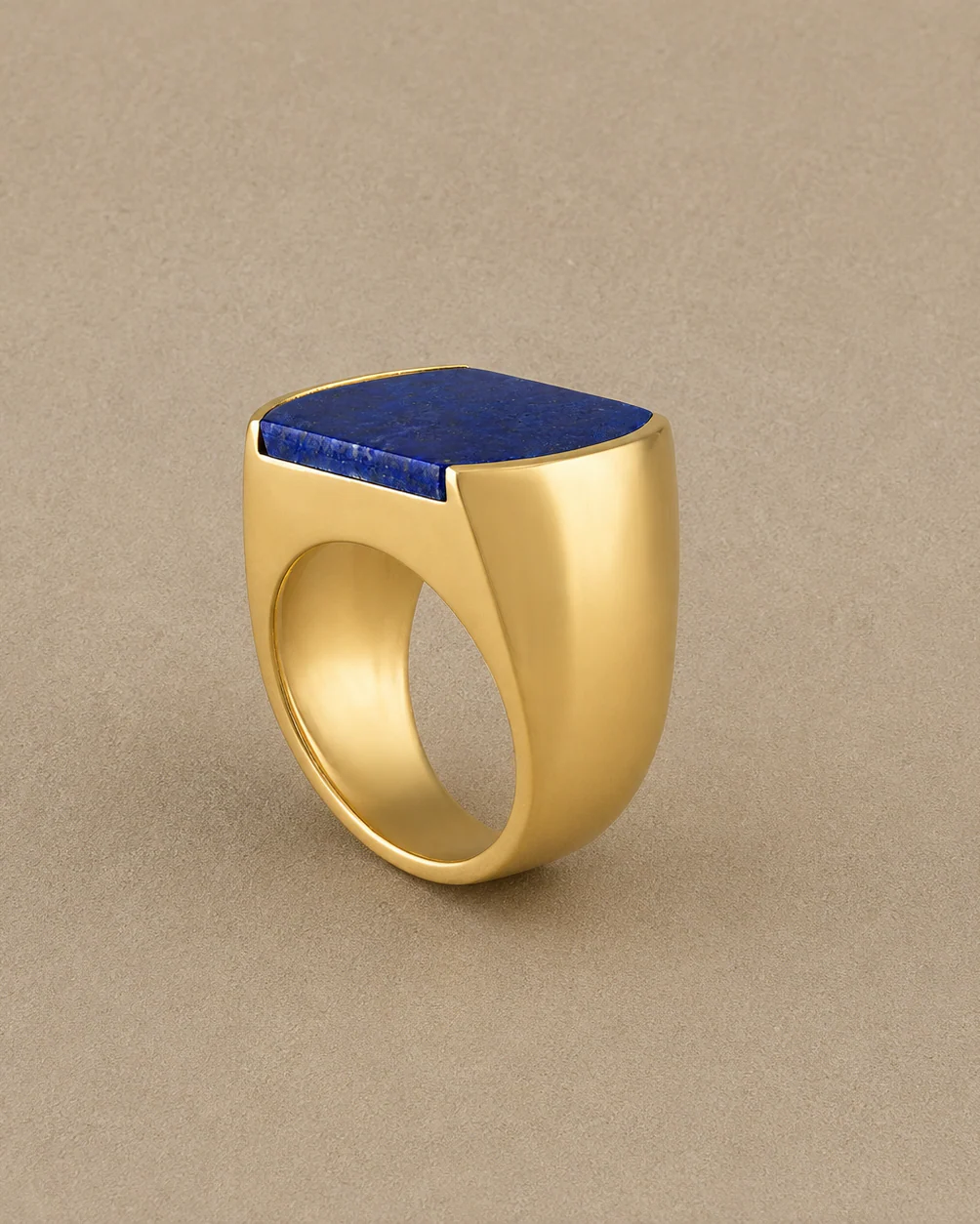 Lapis Signet Ring - Image 4