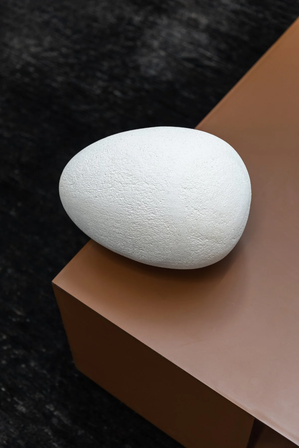 Large Limestone Egg Sculpture - Image 12