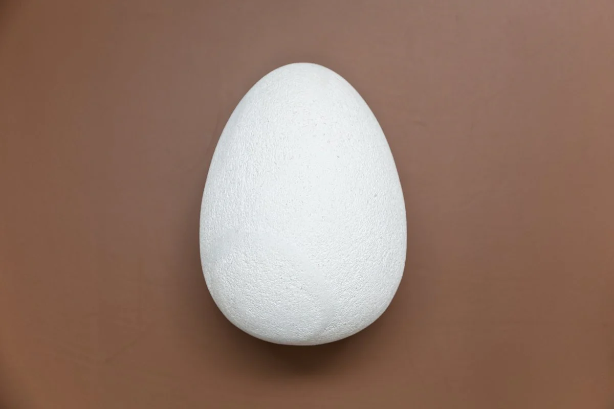 Large Limestone Egg Sculpture - Image 13