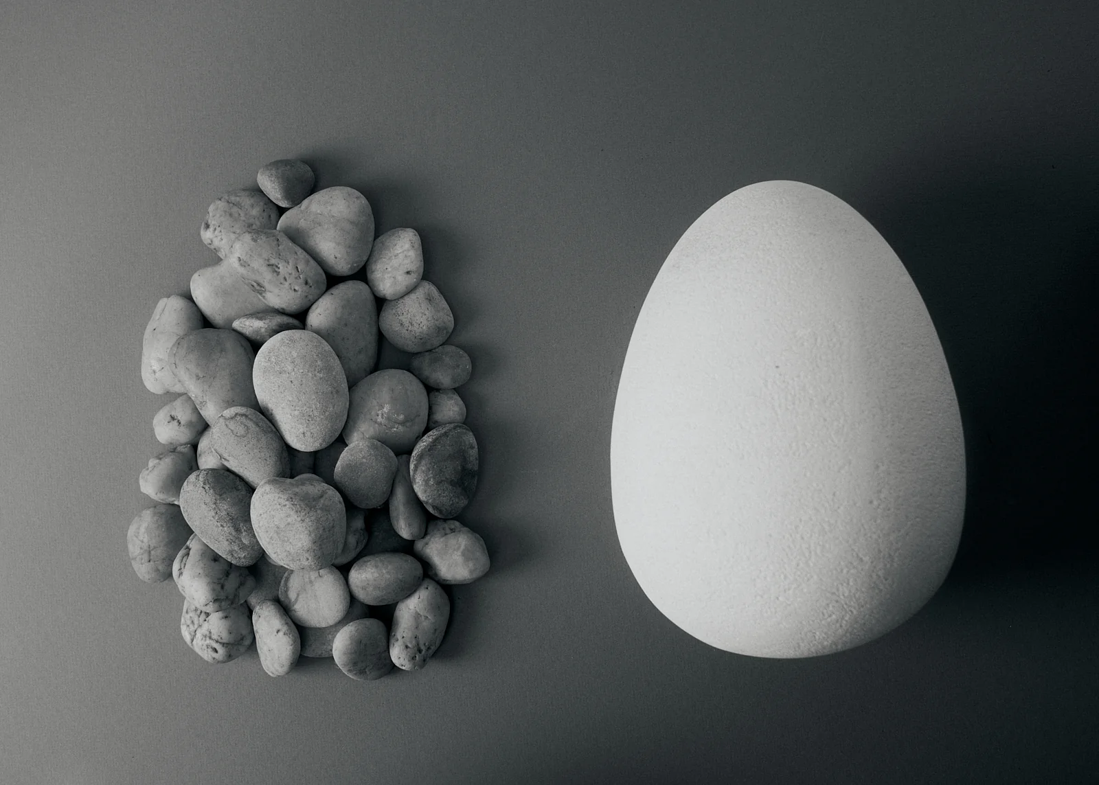Large Limestone Egg Sculpture - Image 22