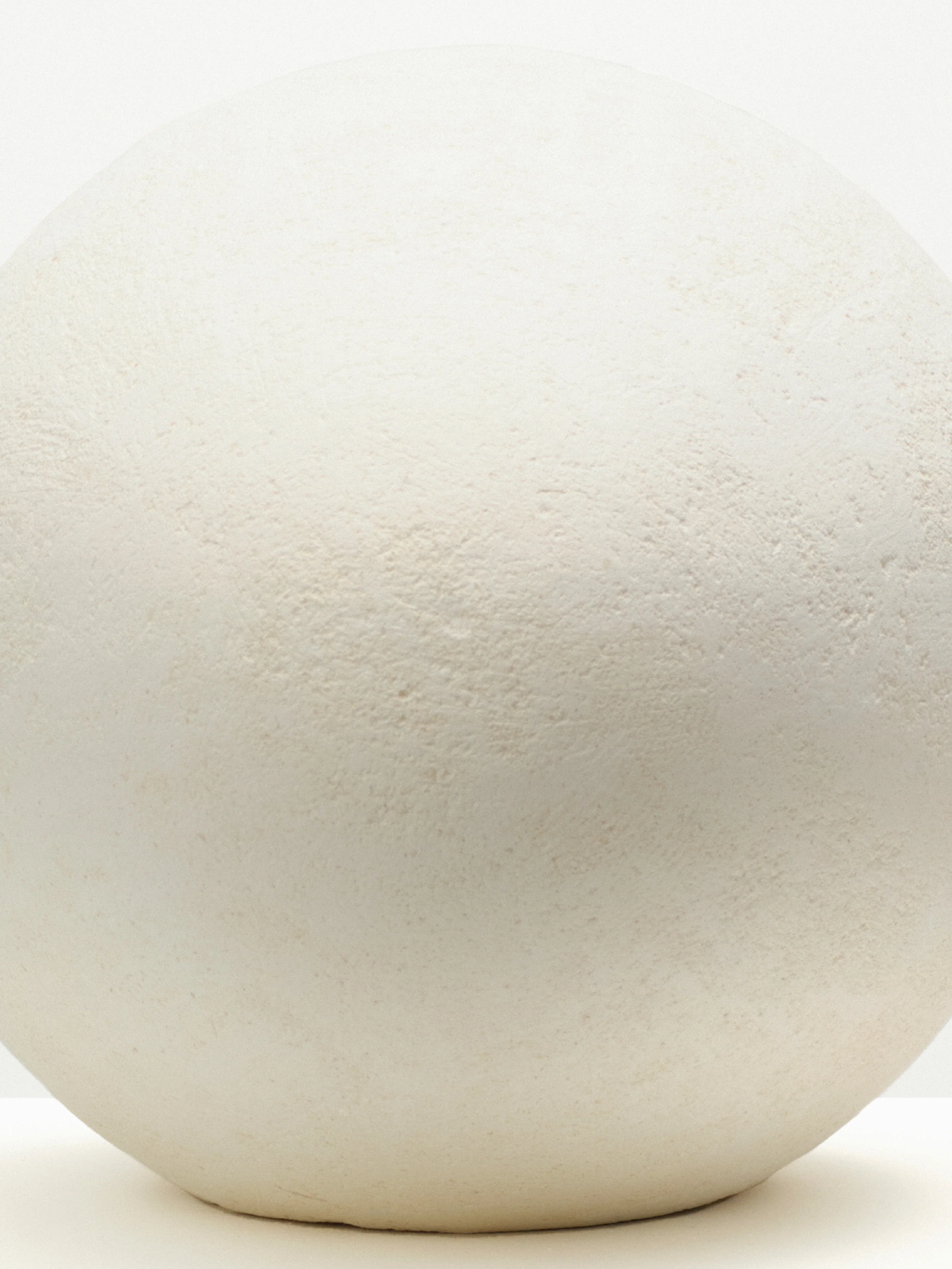 Large Limestone Egg Sculpture - Image 3