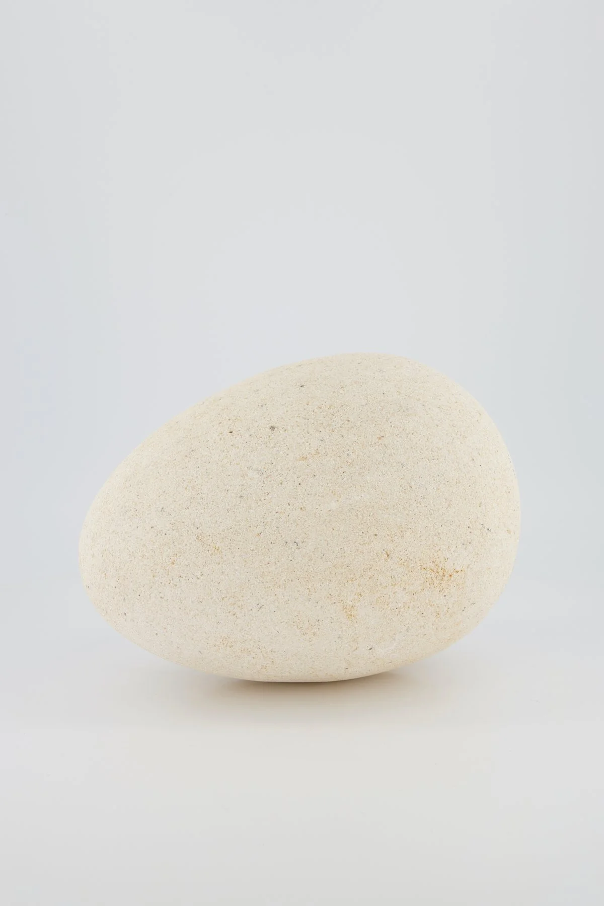 Large Limestone Egg Sculpture - Image 5