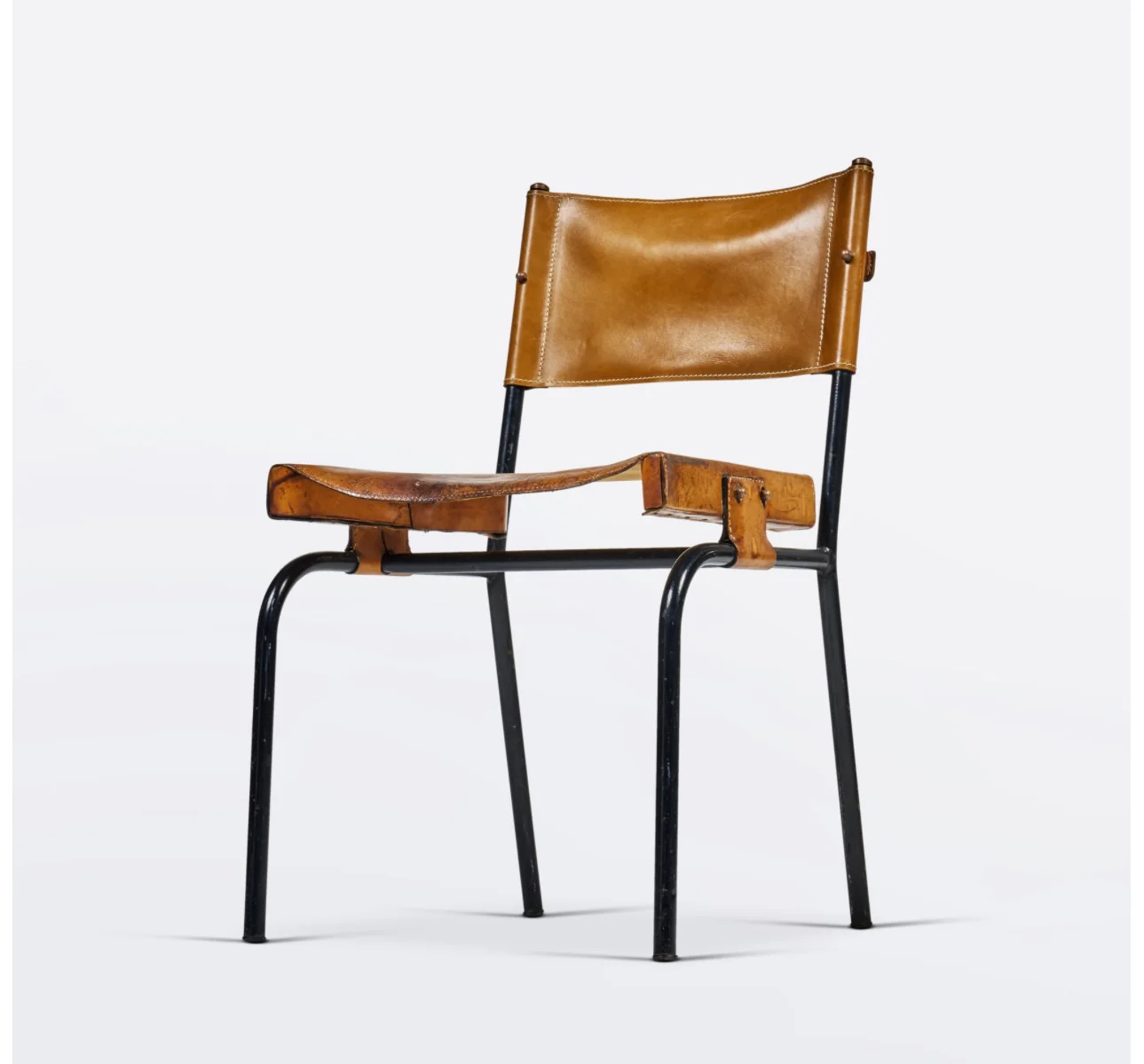 Leather Side Chairs, Set of 4 - Image 11