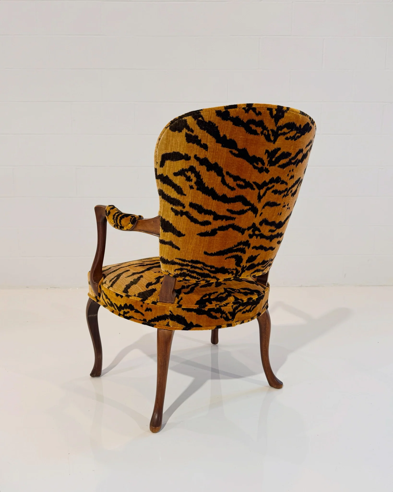 Armchair in Luigi Bevilacqua Tigre Velvet - Image 4